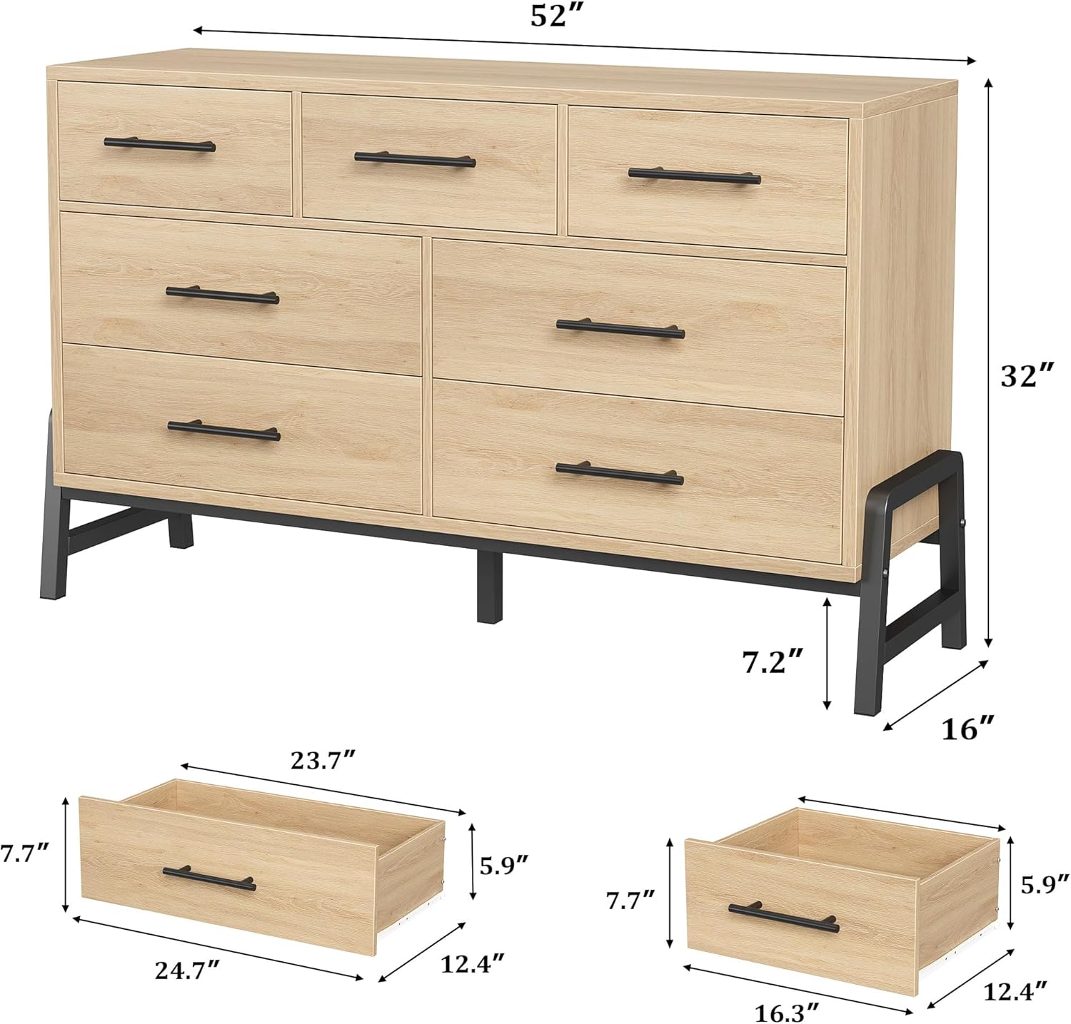 Qeetex D23PHO34V6WM8Q dressers - View #7