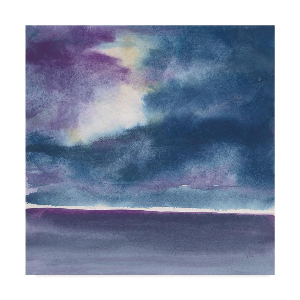 Trademark Fine Art WAP05672-C2424GG Framed 24-in H x 24-in W Abstract Print on Canvas