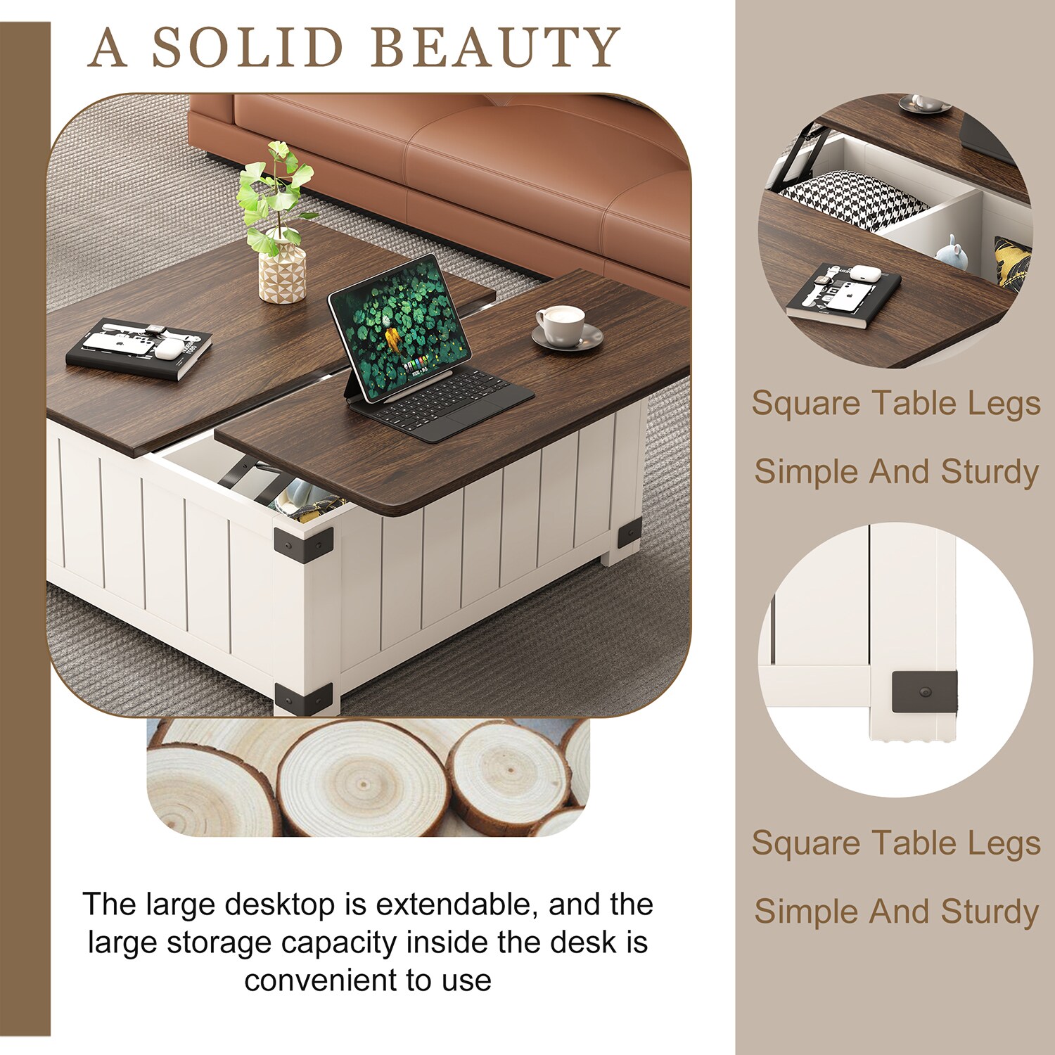 GZMR GZ-W75784 Coffee-Tables - View #9