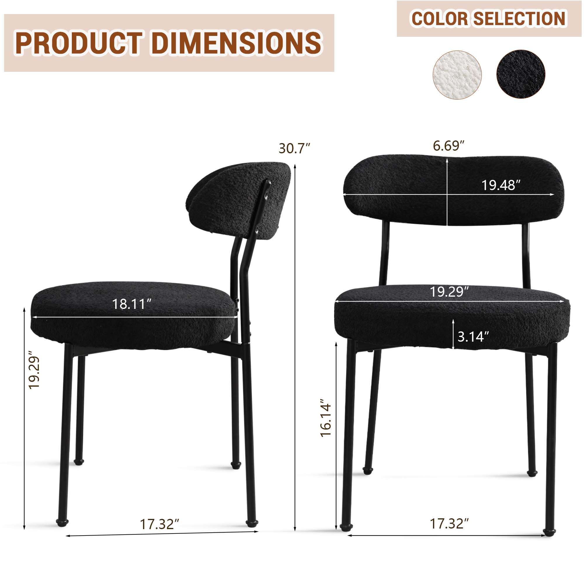 Fun Orange FUN25YZ11 Dining-Chairs - View #9