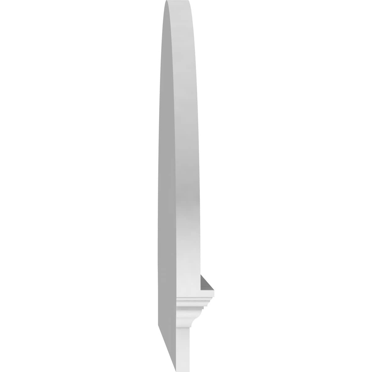 Ekena Millwork PEDPC086X285ELL04 Exterior-Window-Trim - View #4
