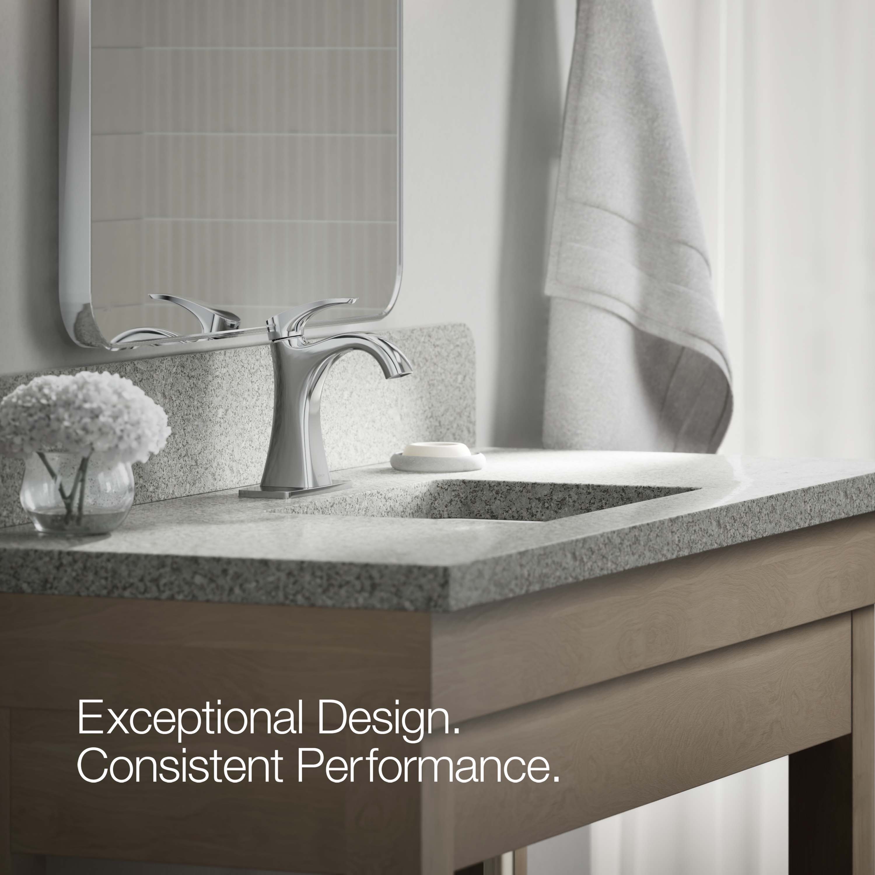 KOHLER R22475-4D-CP Lavatory-Faucets - View #3