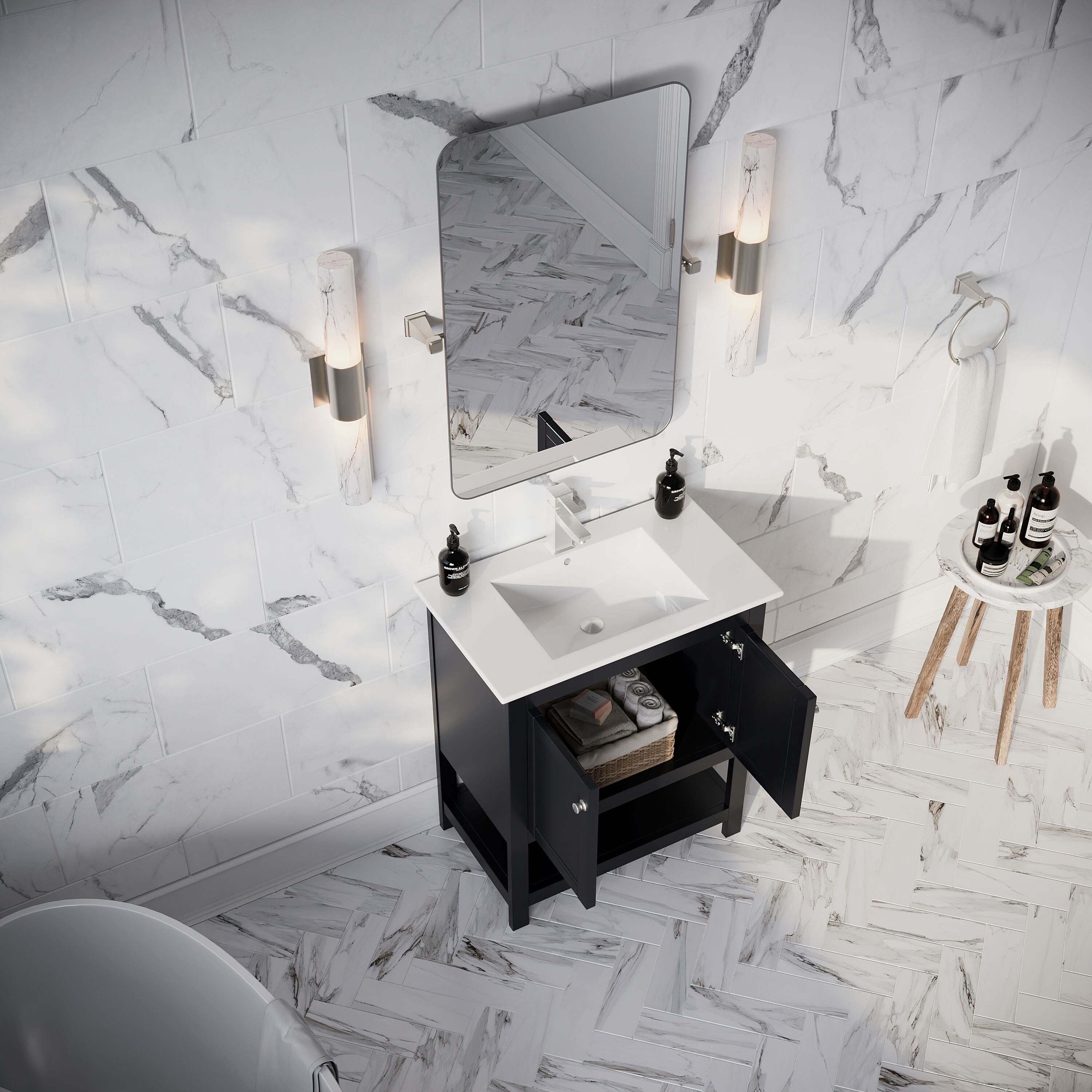Fresca FCB2305BL-I Bath-Vanity-Combo - View #4