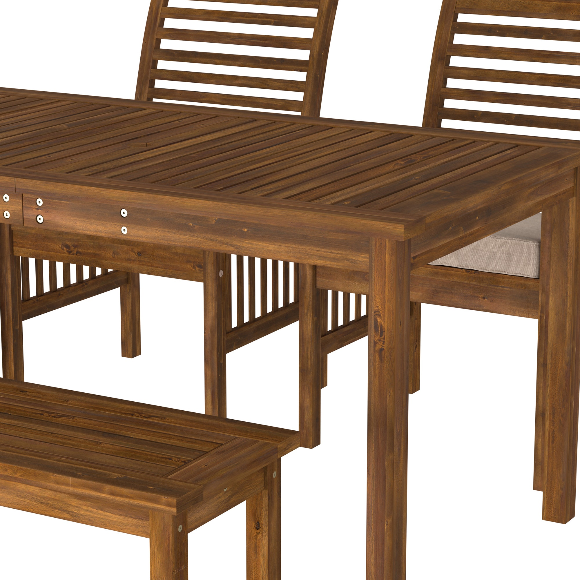 Walker Edison LWW4SDTDB Patio-Dining-Sets - View #13
