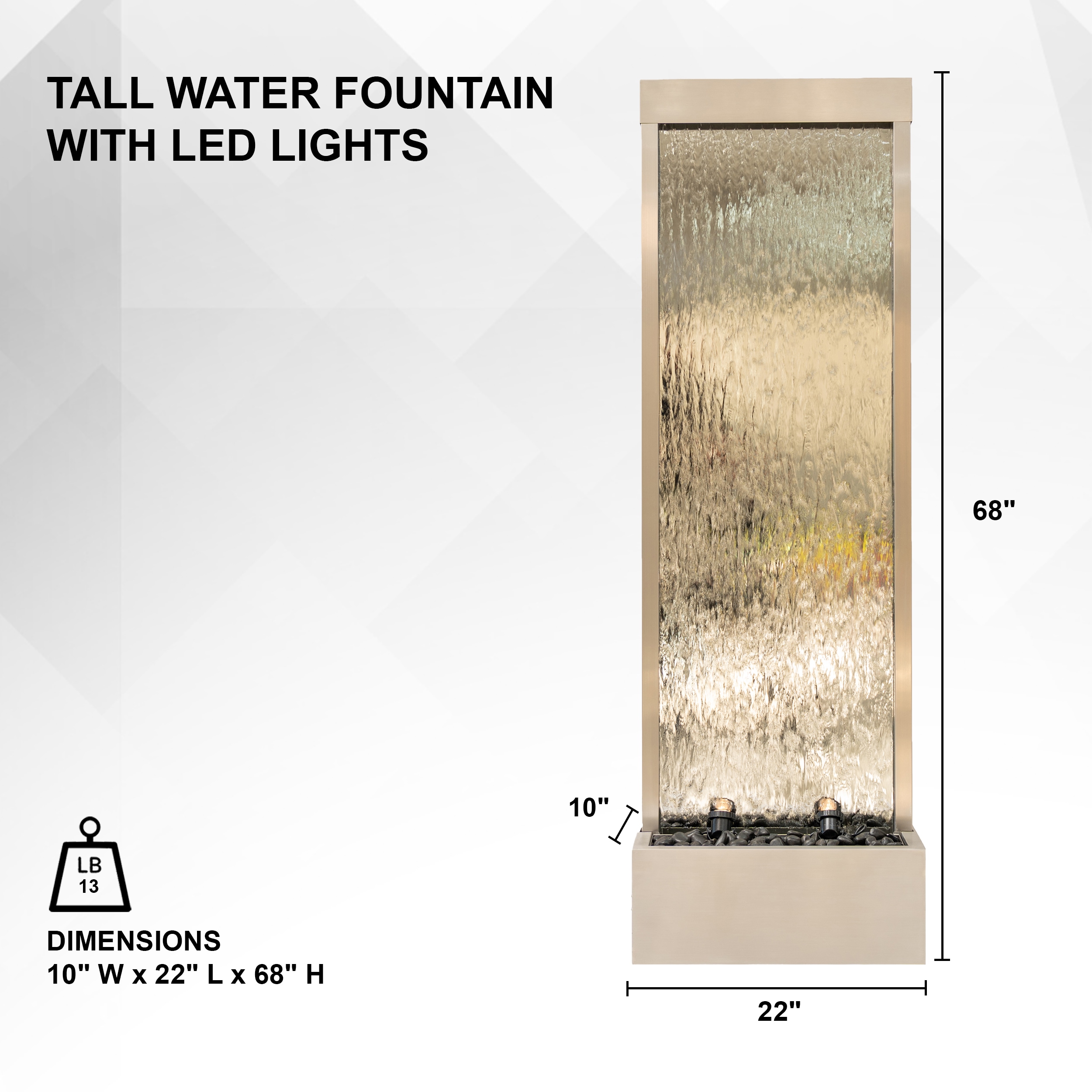 XBrand ALLSE1455SL Indoor-Fountains - View #12