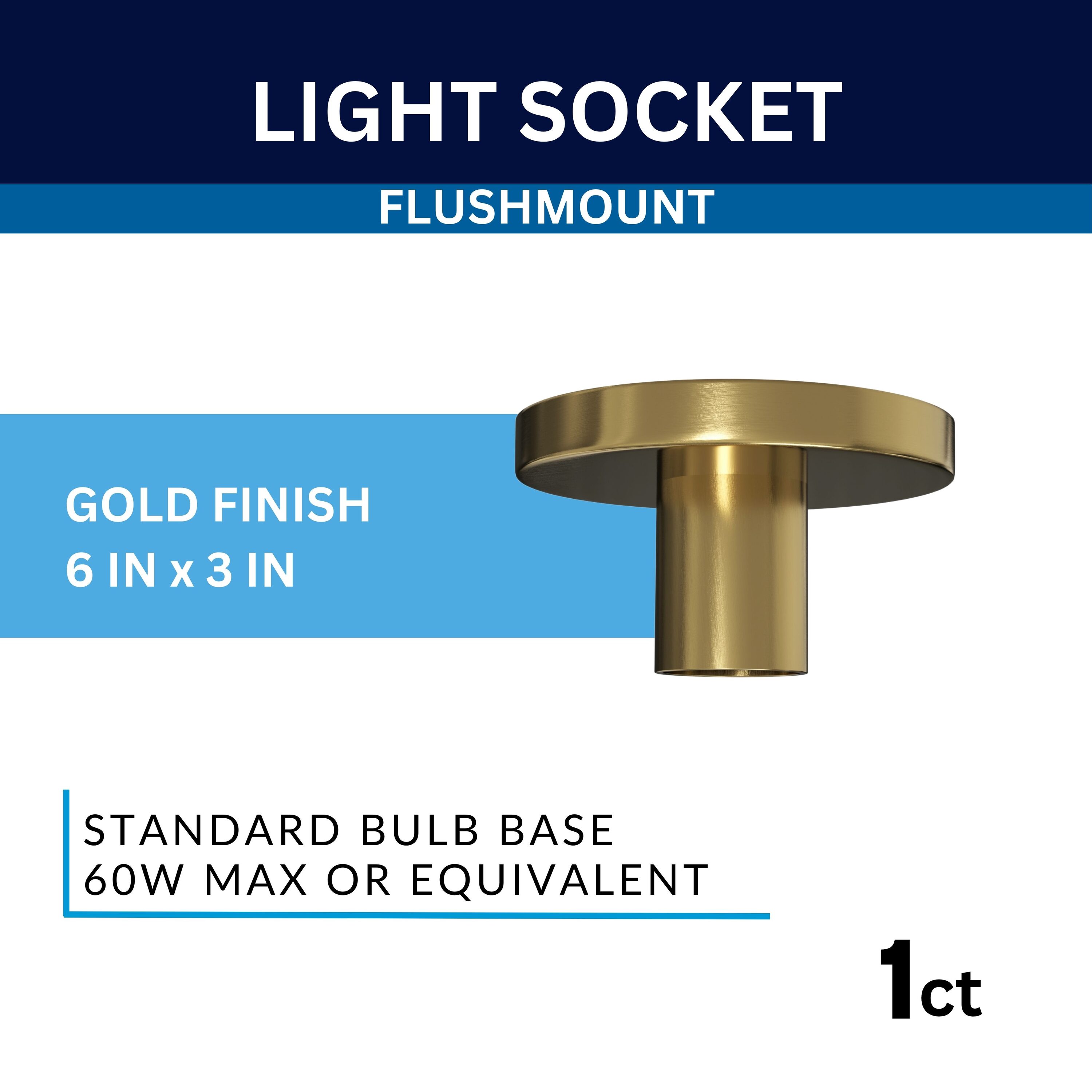 Project Source CLS101GD flushmounts - View #3