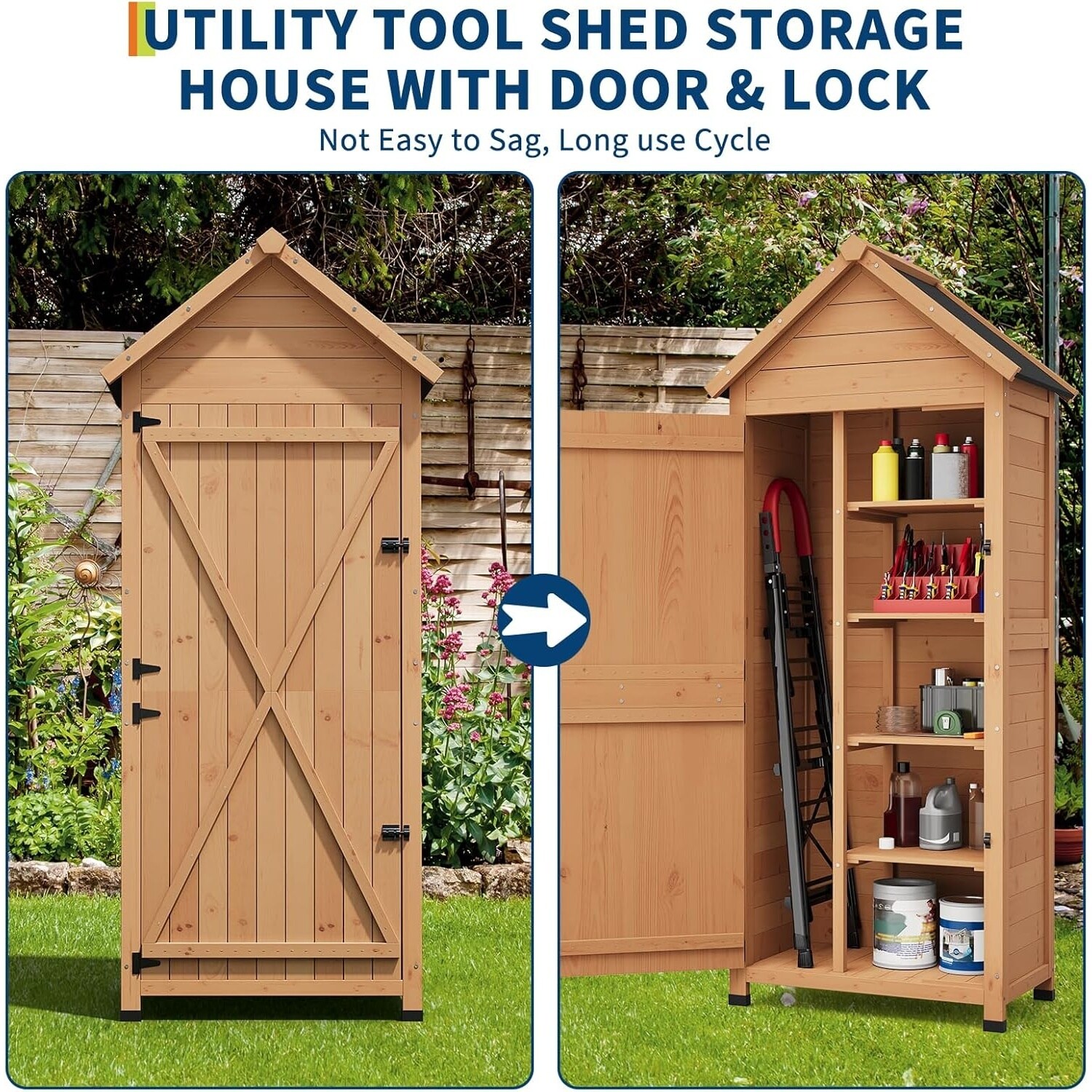 Garvee GGL-0823273927924 Wood-Storage-Buildings - View #6
