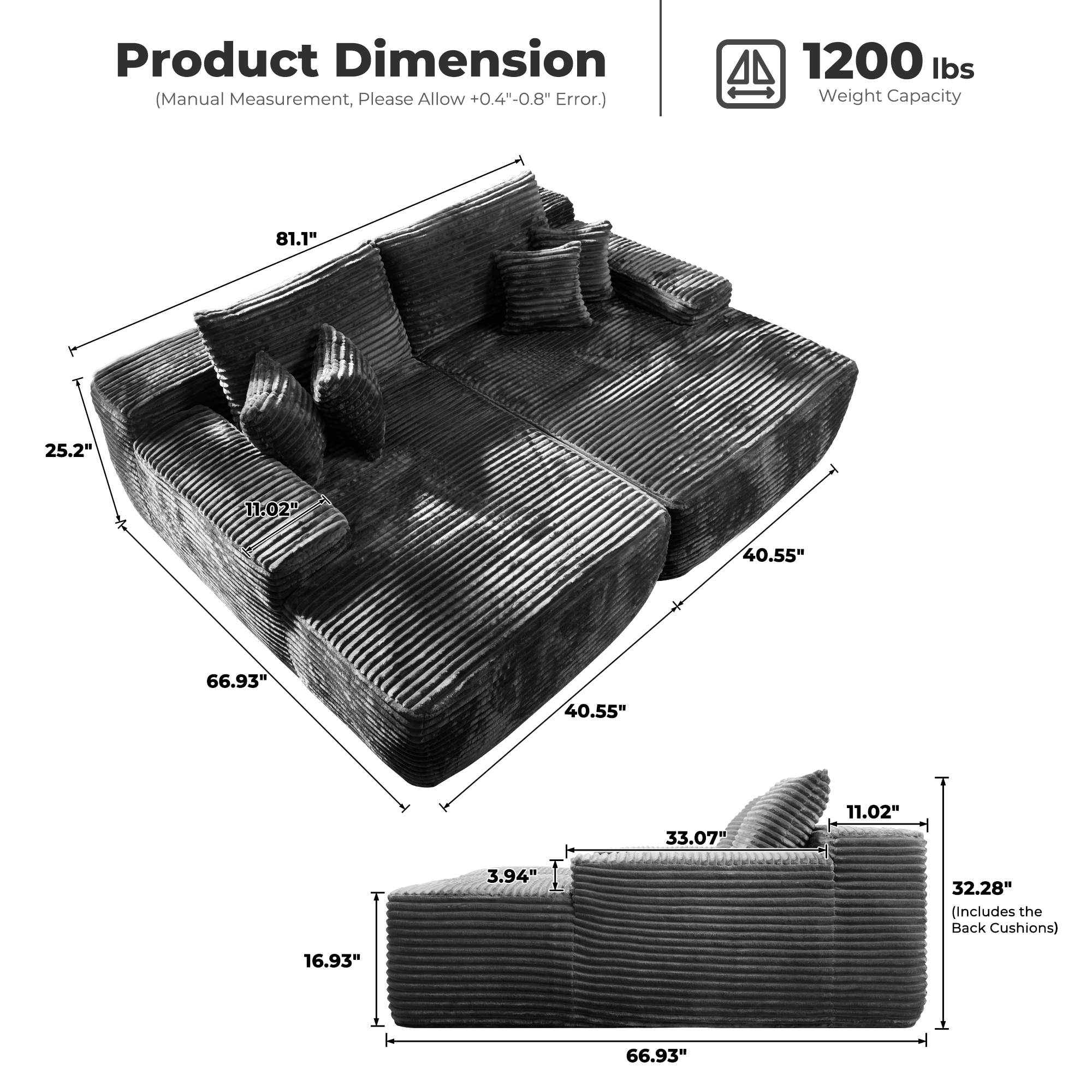 Ovios OSASA910 Sofas-Loveseats - View #7