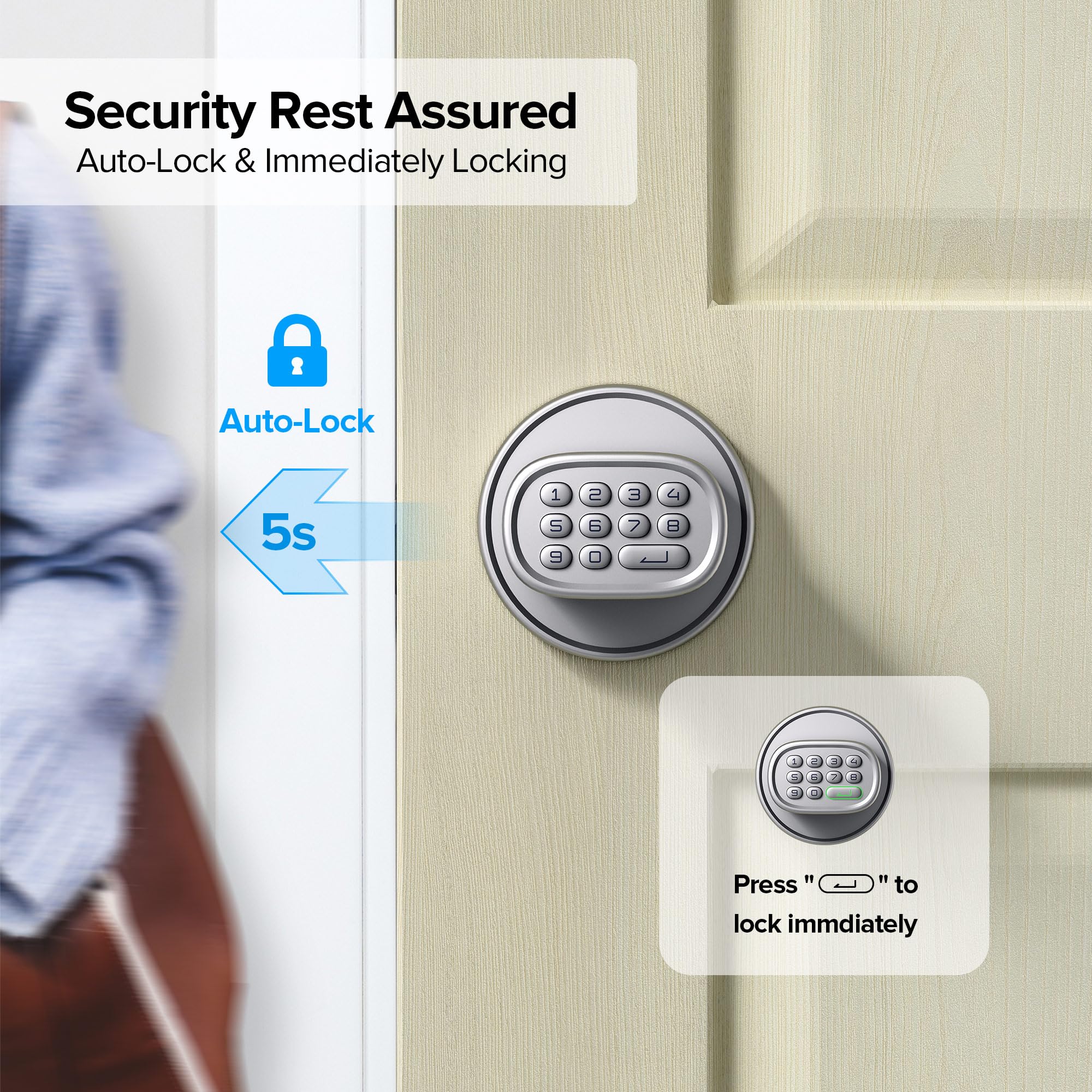 AKSCYZM LAK0804K275 Electronic-Door-Locks - View #4