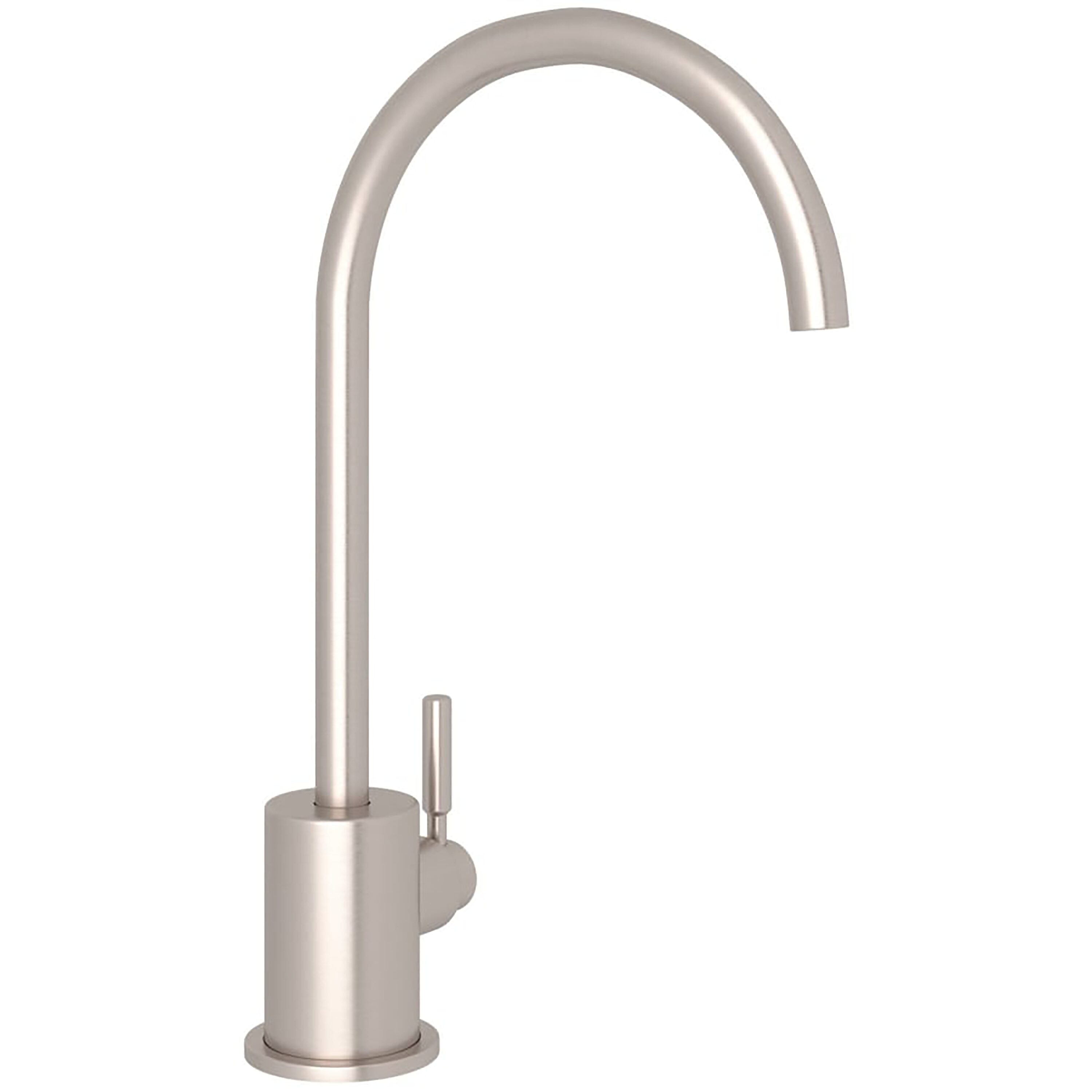 Rohl R7517STN Satin Nickel Single Handle Deck-mount Kitchen Faucet