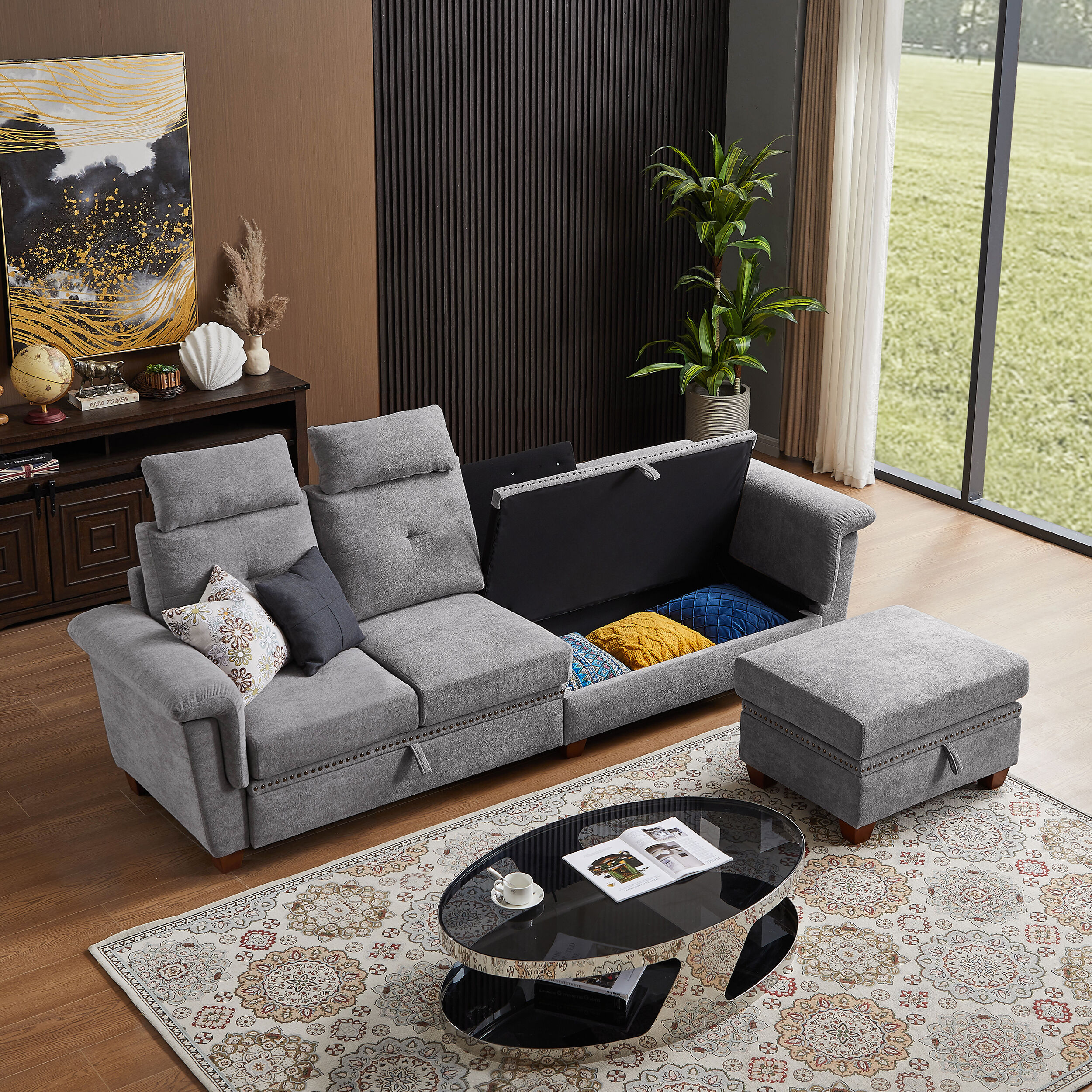 Jarenie YMX15LG Sofas-Loveseats - View #3