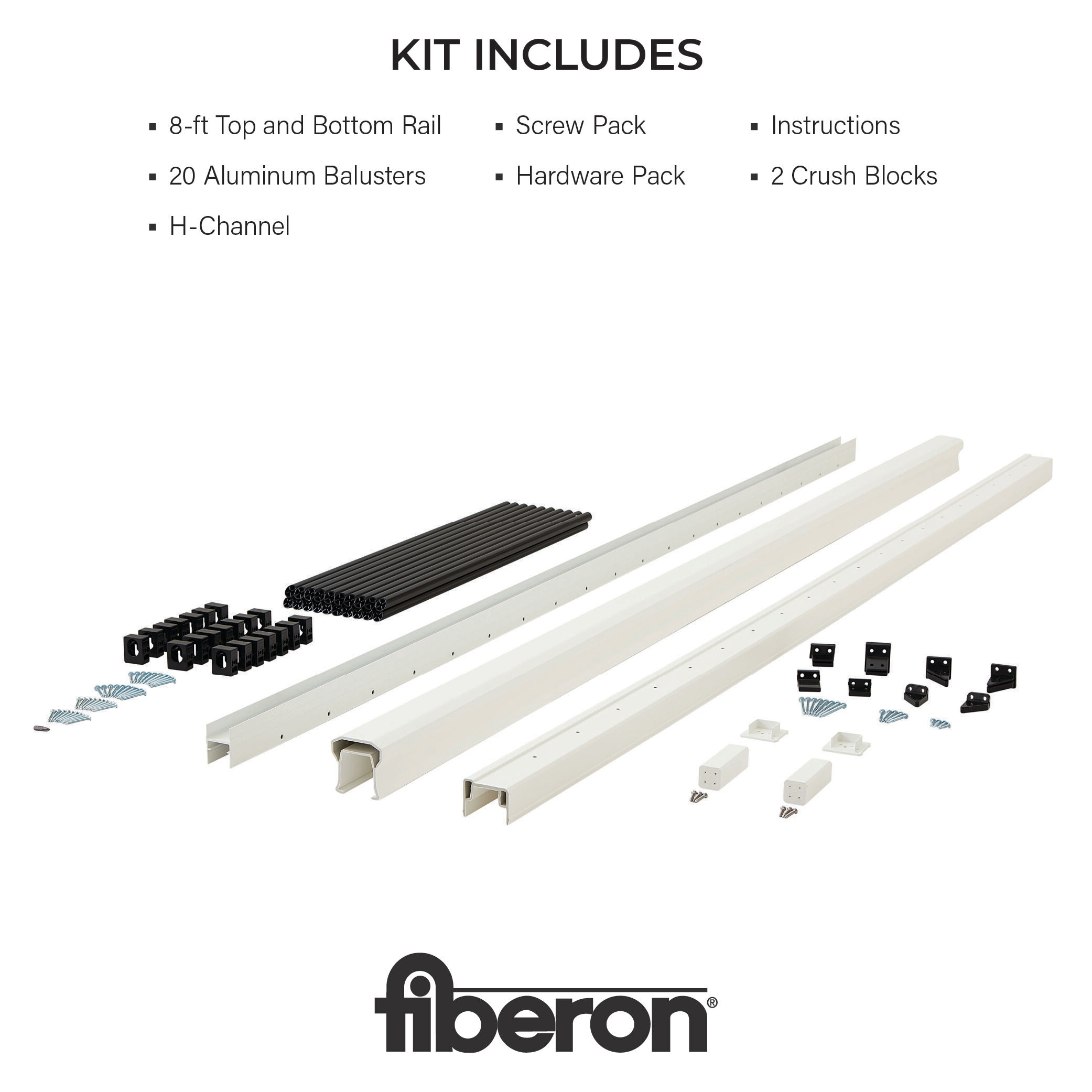 Fiberon CountrySide Line/Stair Hardware Kit