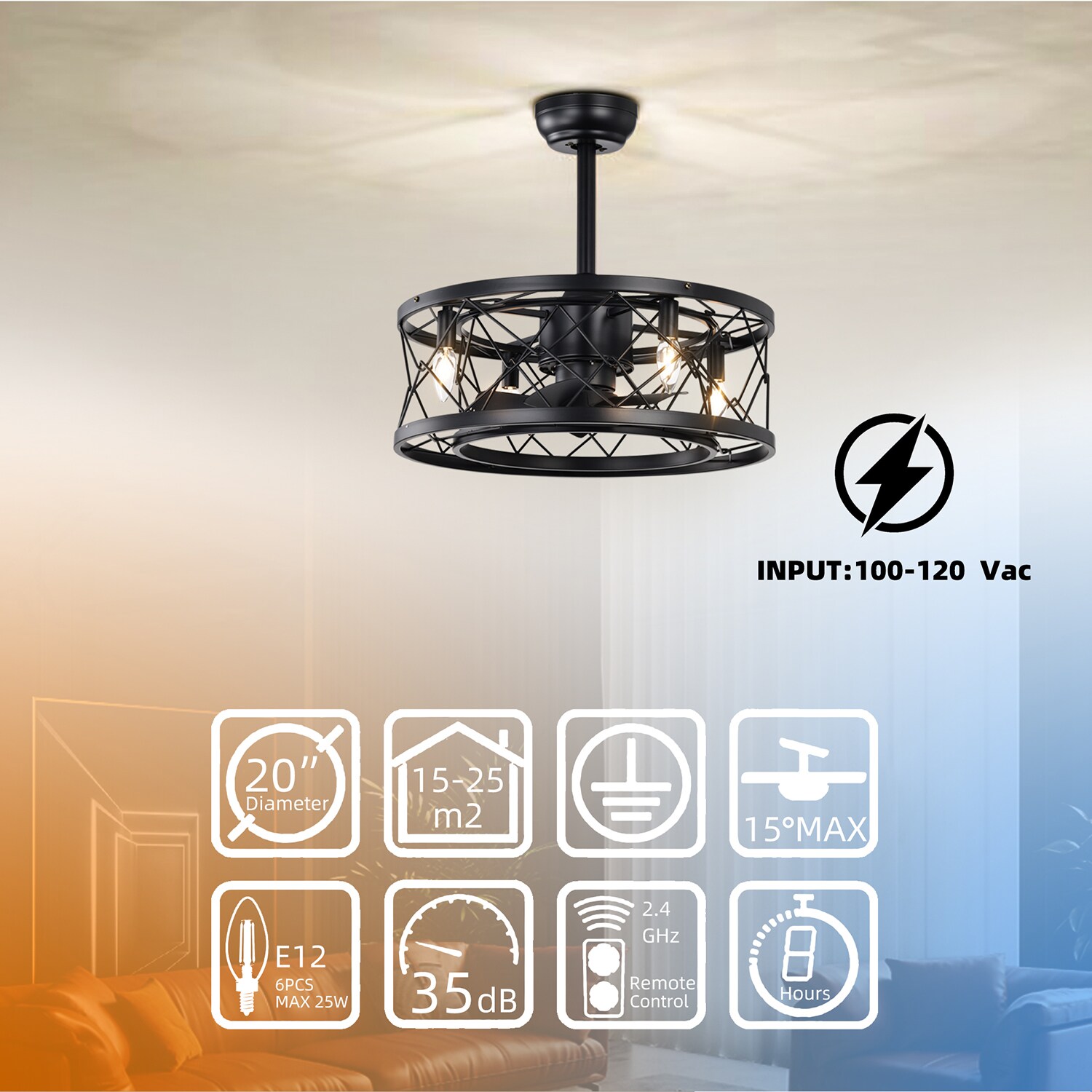 SINOFURN SYA570001BK Ceiling-Fans - View #15