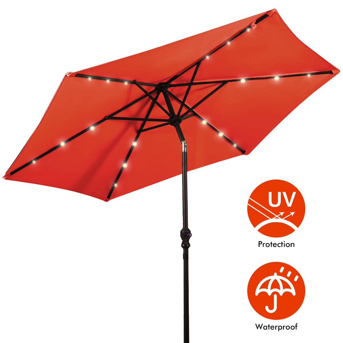 solar light umbrella big lots