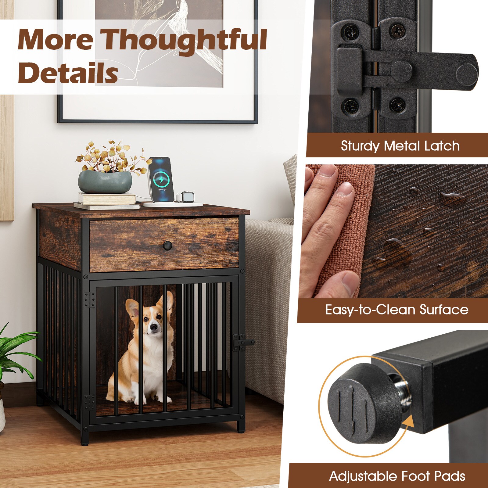 Costway CSHY006903 Pet-Crates-Carriers - View #9