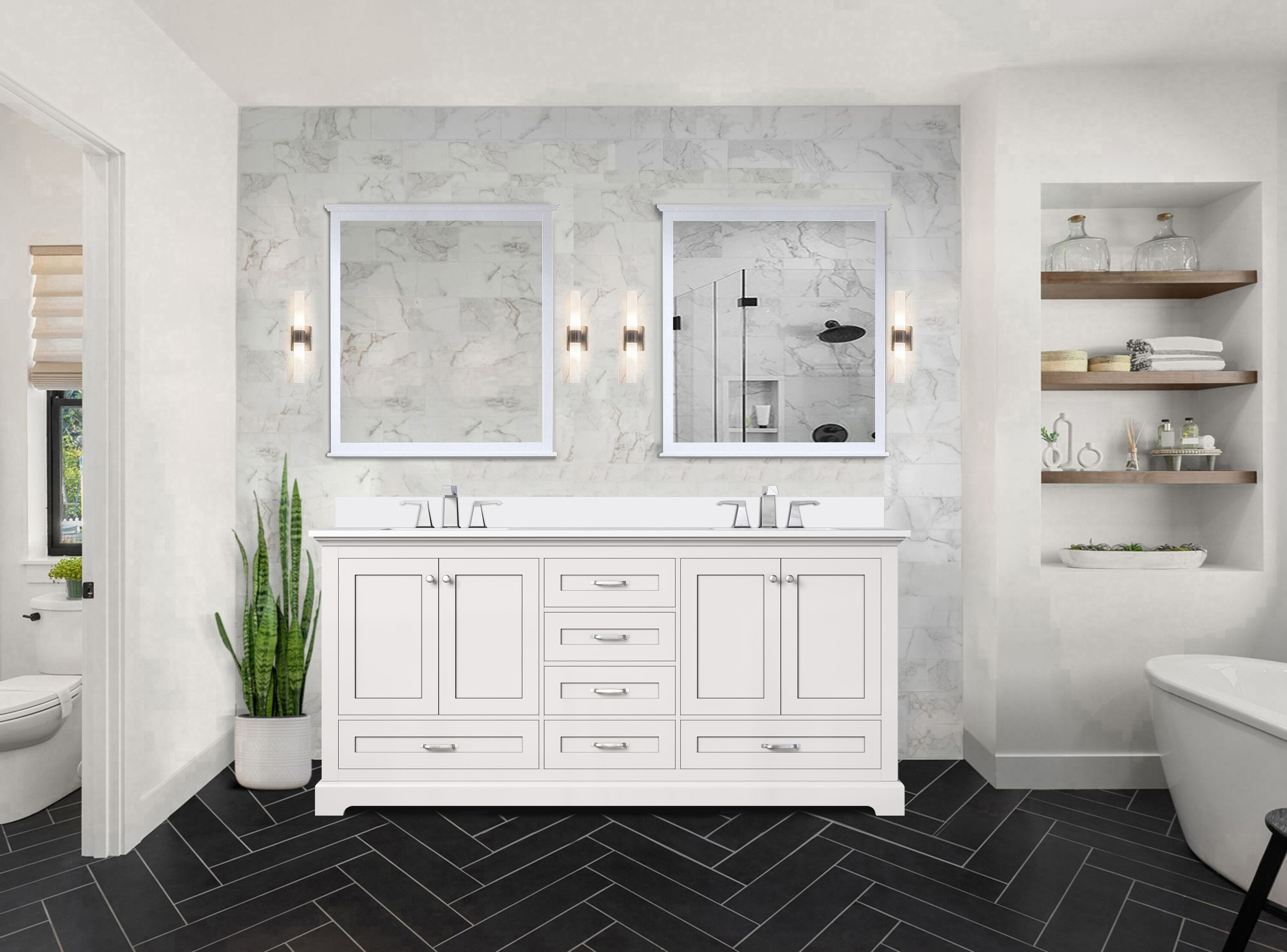 Lexora LVD72DA300 Bath-Vanity-Combo - View #11