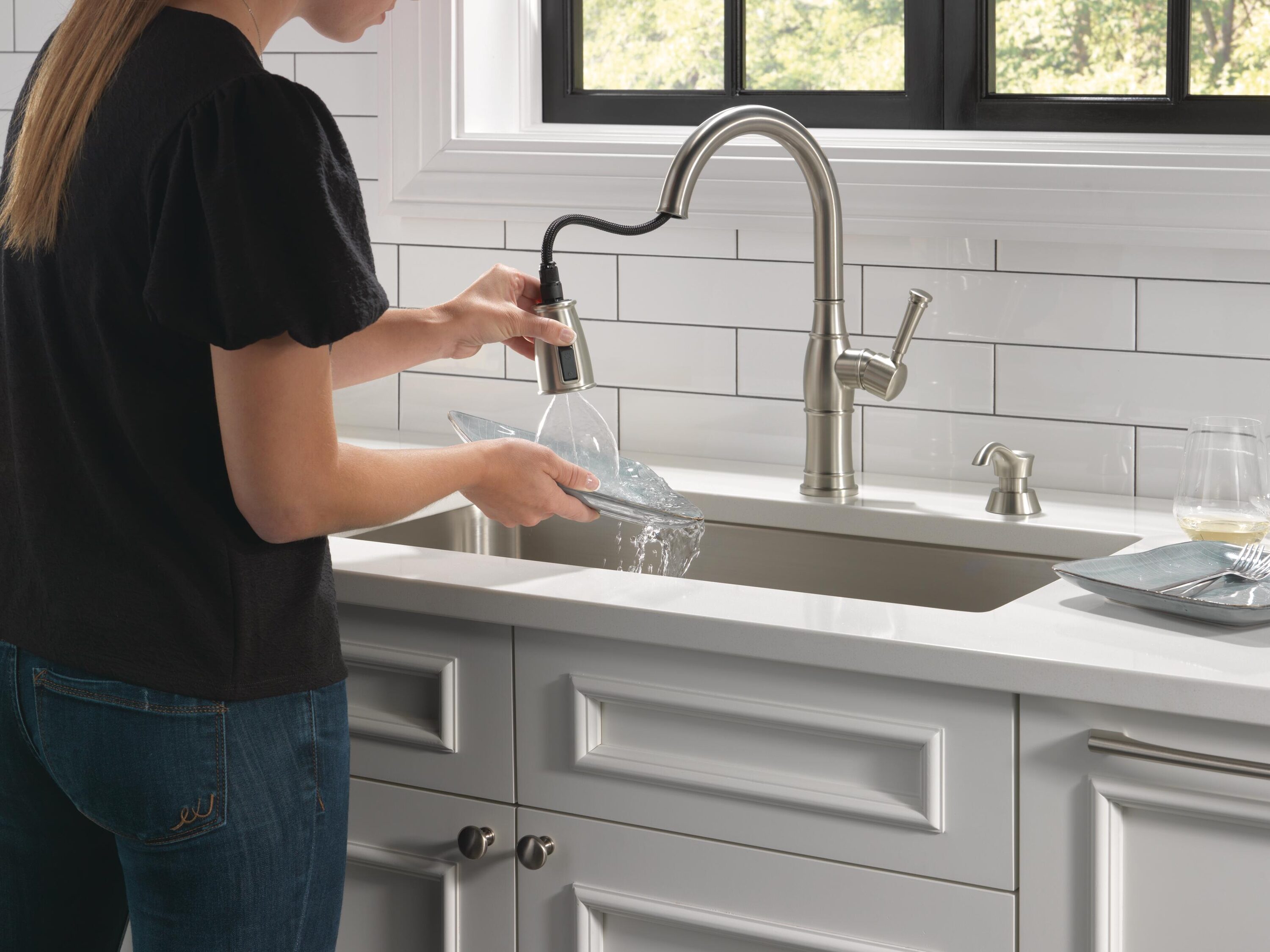 Delta 19957Z-SPSD-DST Kitchen-Faucets - View #8