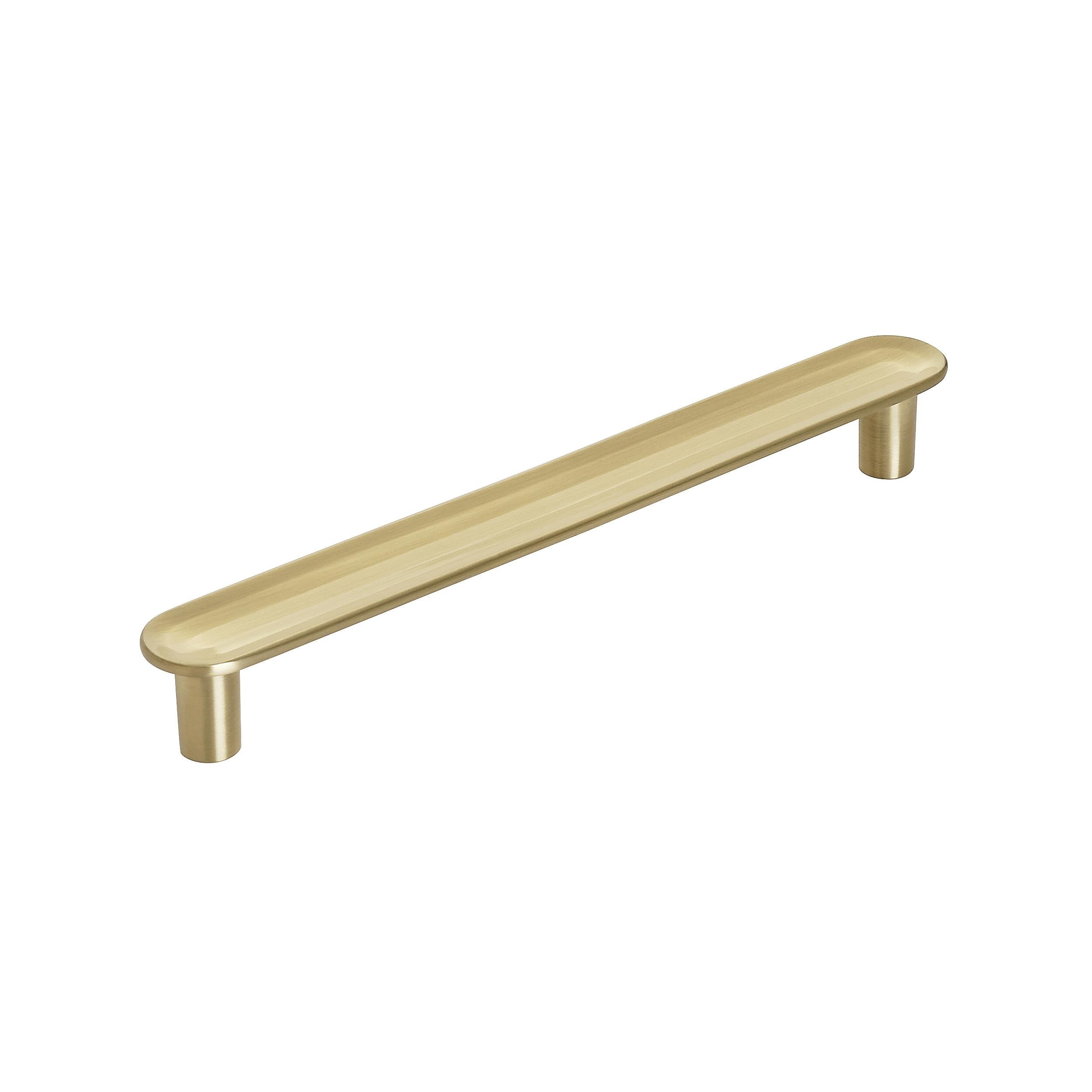Amerock BP36831BBZ Concentric 5-1/16-in , 128mm Center to Center Golden Champagne Oval Bar