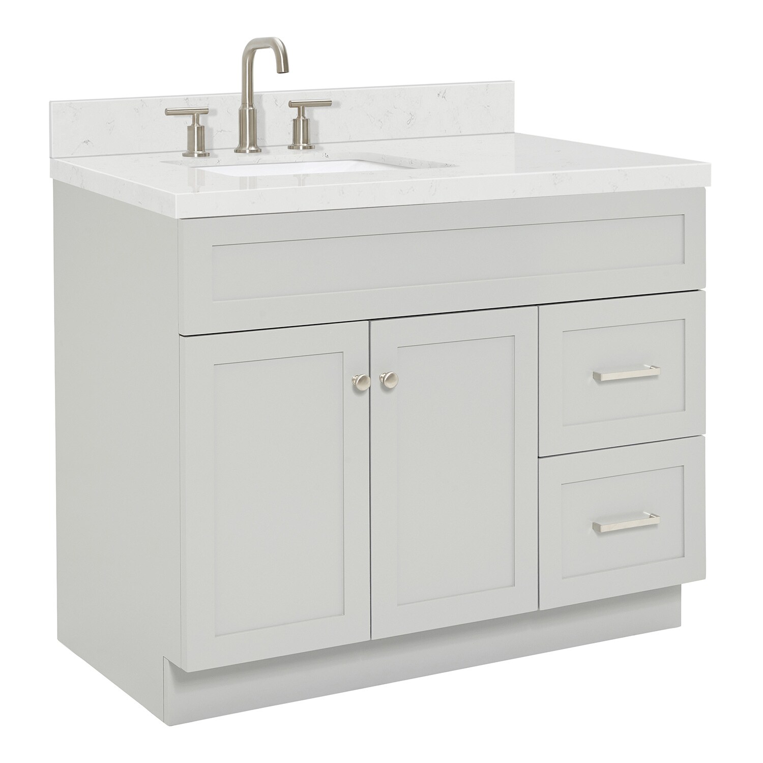 ARIEL F042SLCQRVOGRY Bath-Vanity-Combo - View #7