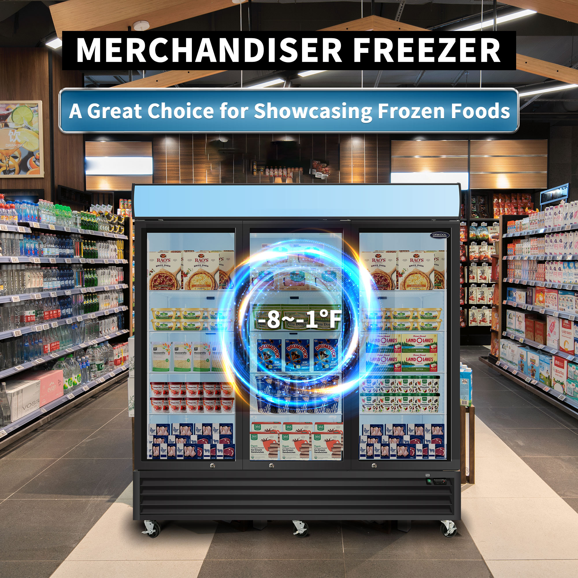 Xspracer ML-CF615 Commercial-Freezers - View #7