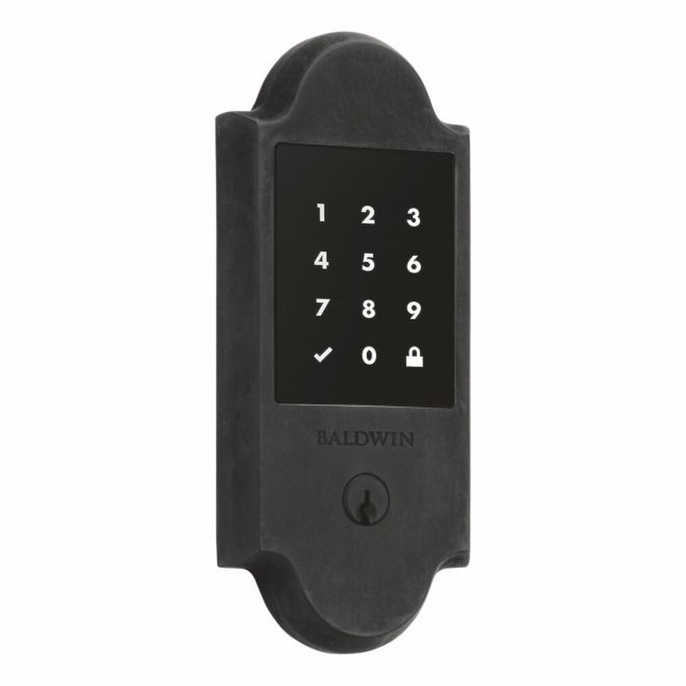 Baldwin 8235102 Estate Estate Oil Rubbed Bronze Electronic Deadbolt and Touchscreen Keypad
