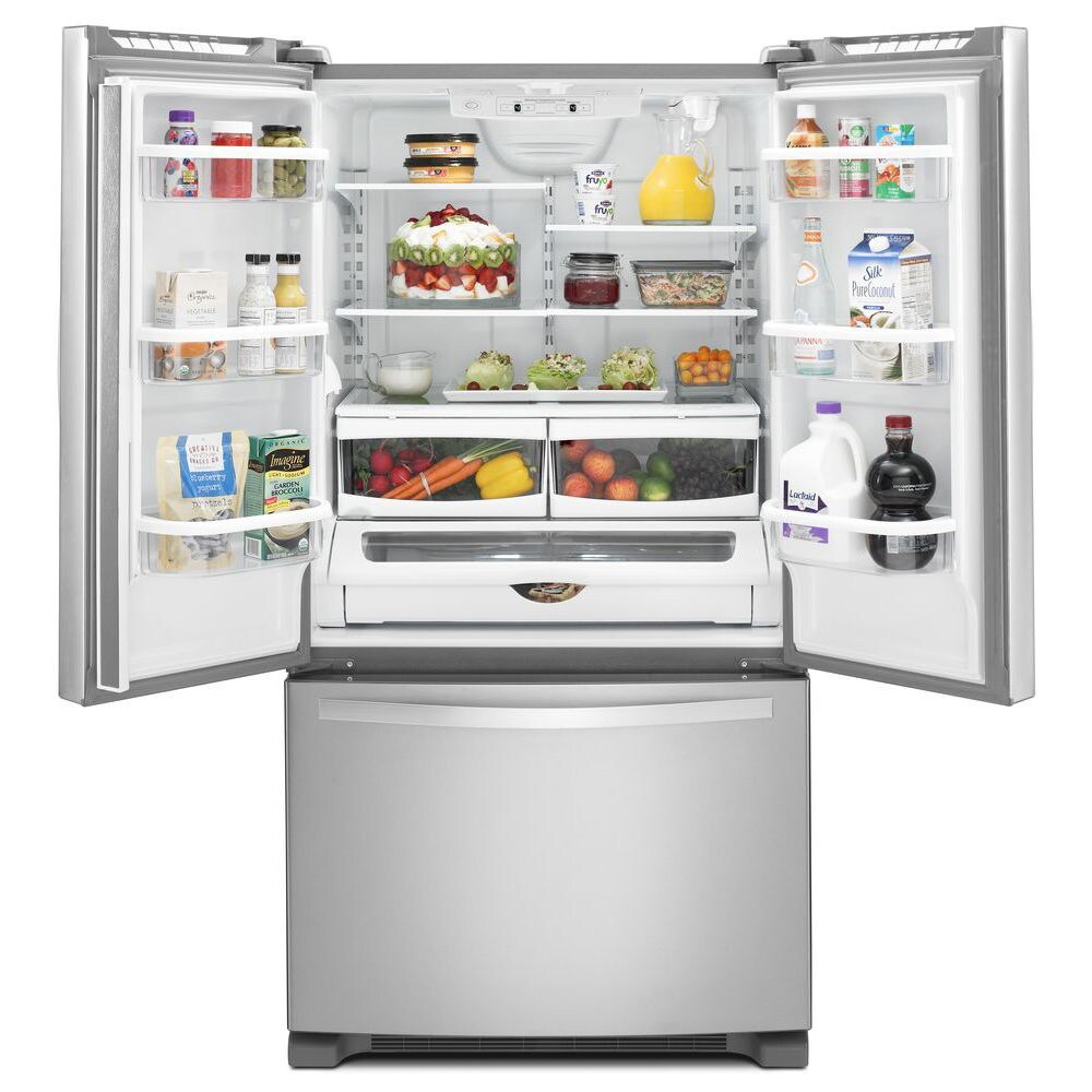 Whirlpool 25.2-cu ft French Door Refrigerator with Ice Maker ...