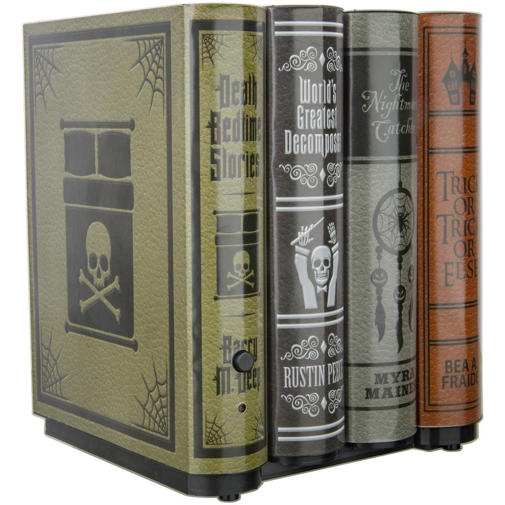 Moving Books offers Animated Halloween Decoration