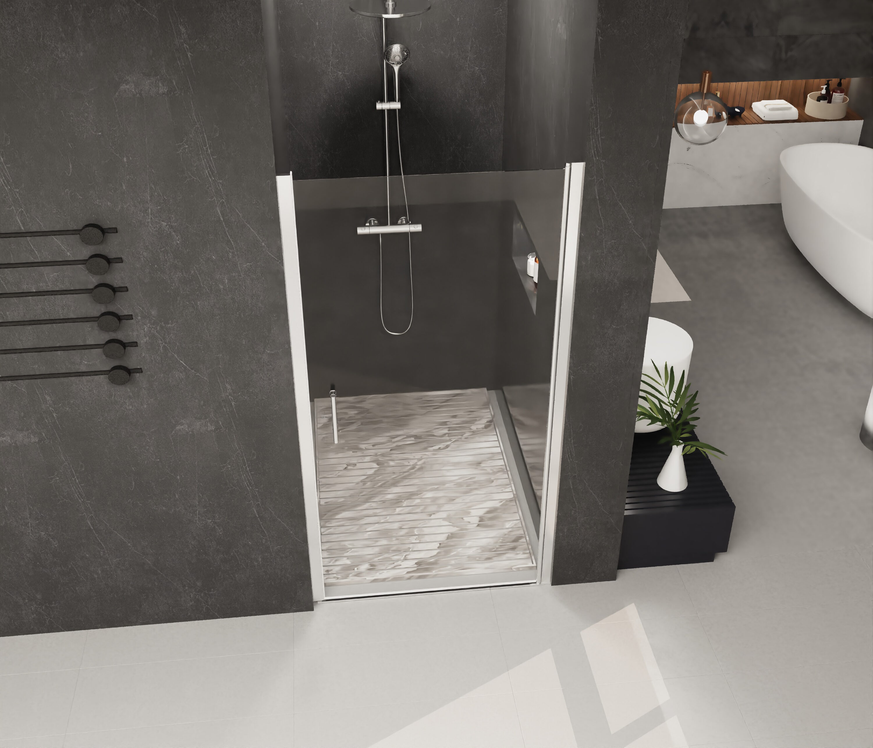Forclover MOMMJETO03 Shower-Doors - View #6