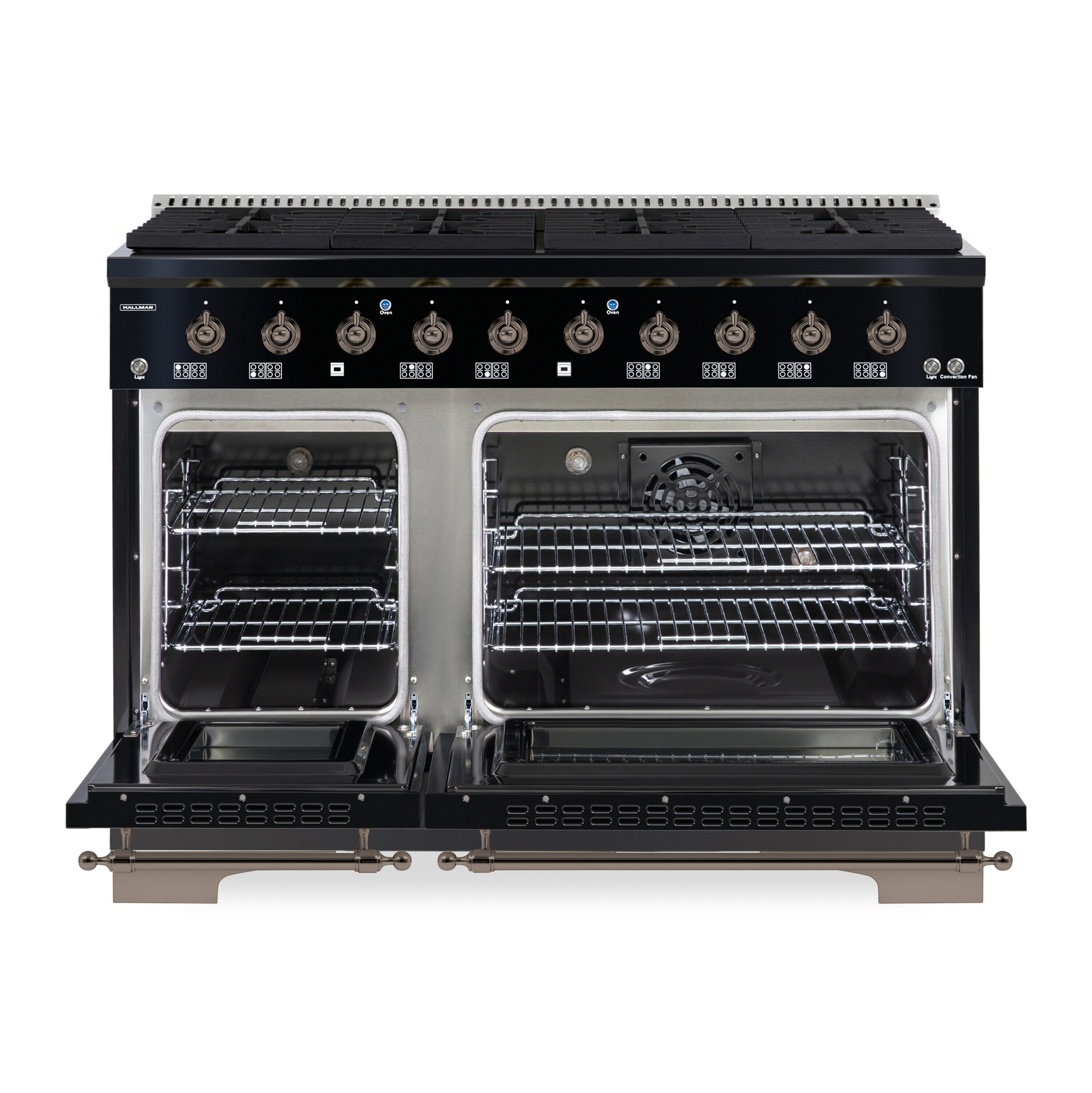 Hallman HCLRDF48BZGB Double-Dual-Fuel-Ranges - View #5