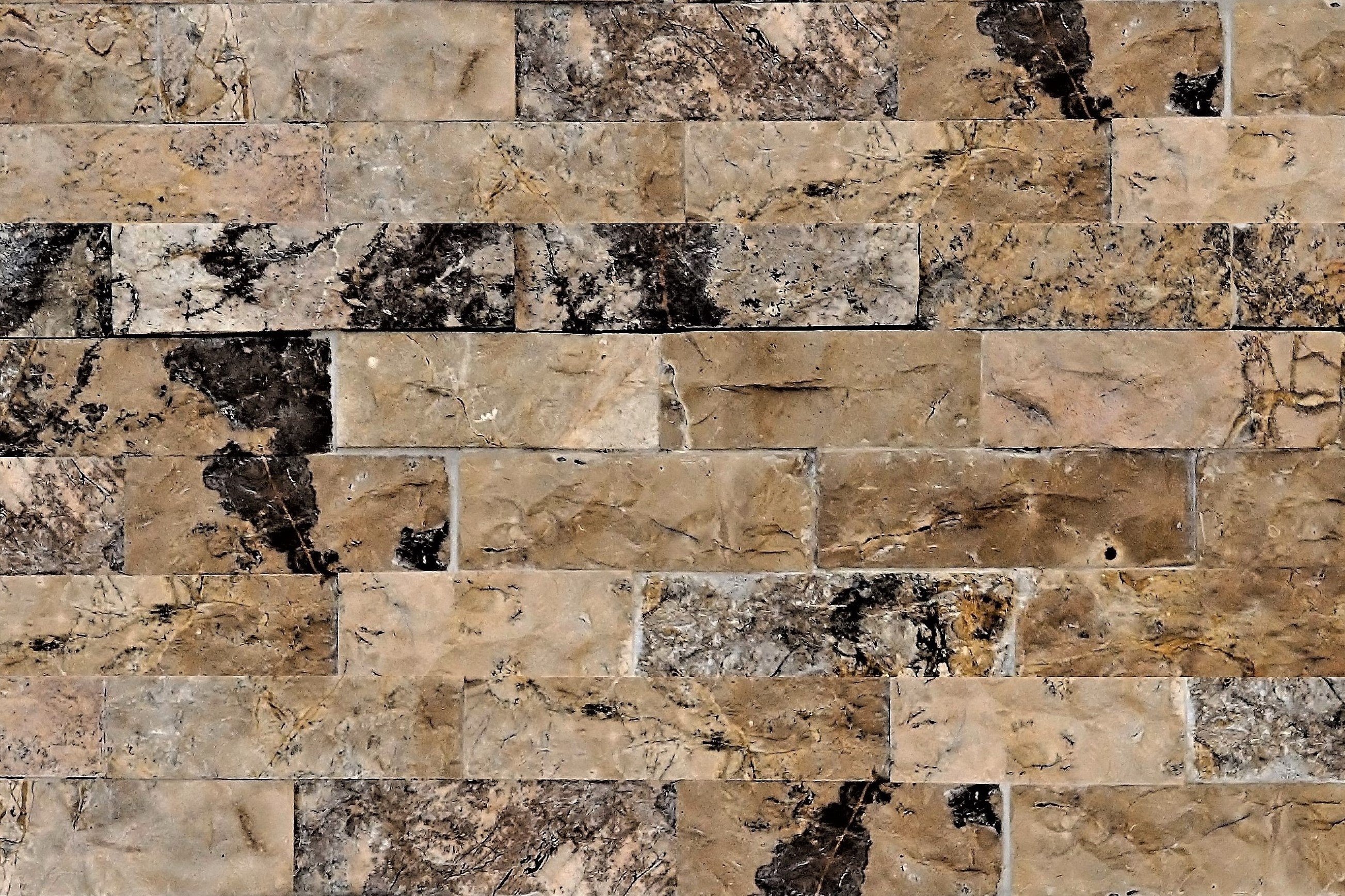 Natural Stone Veneer L12-SMP-LS-BR 6-in x 6-in Ledgestone-Sample-Brown-6inx6in 0.2 Square feet Brown Stone veneer