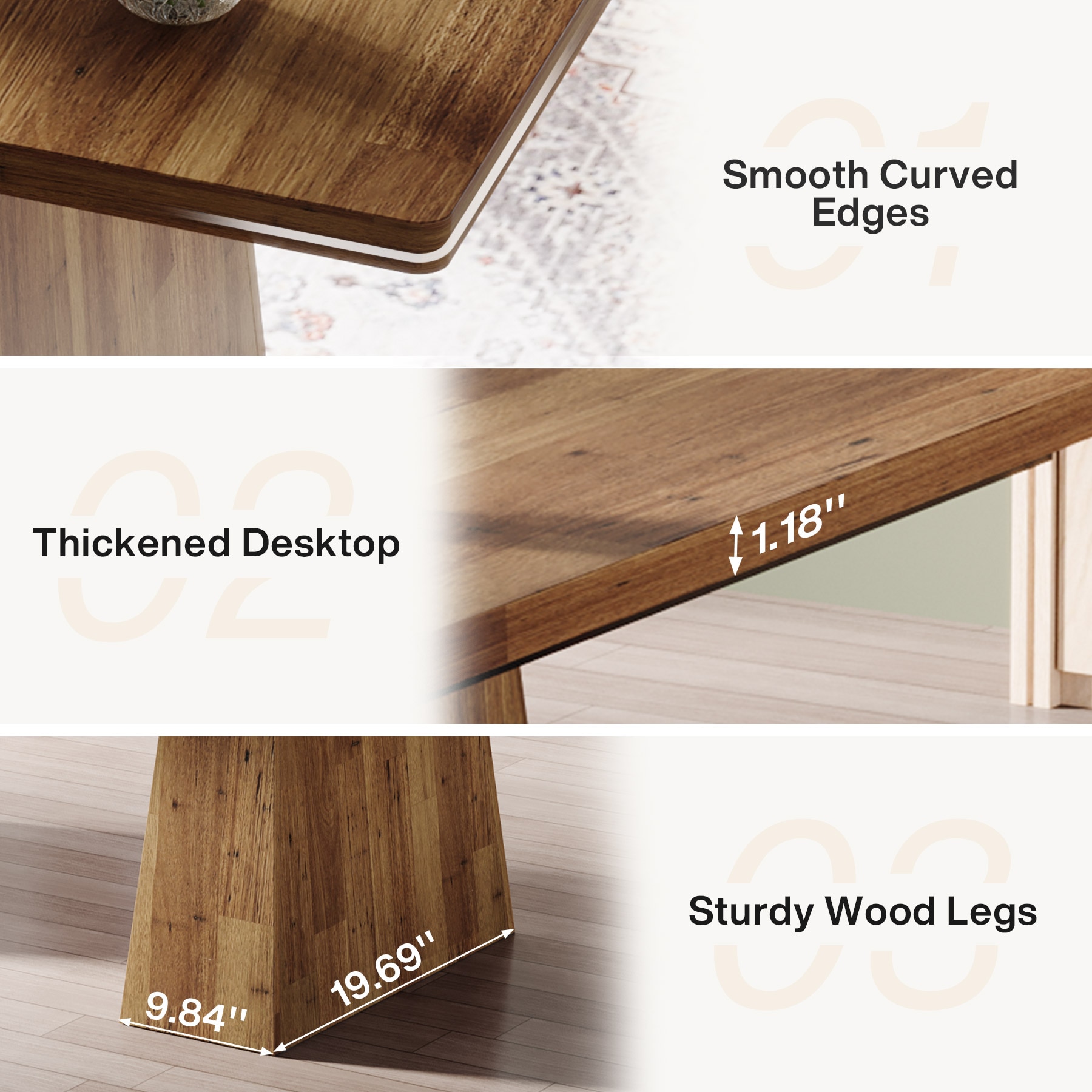 Fnova LWTJ-F2168 Dining-Tables - View #5