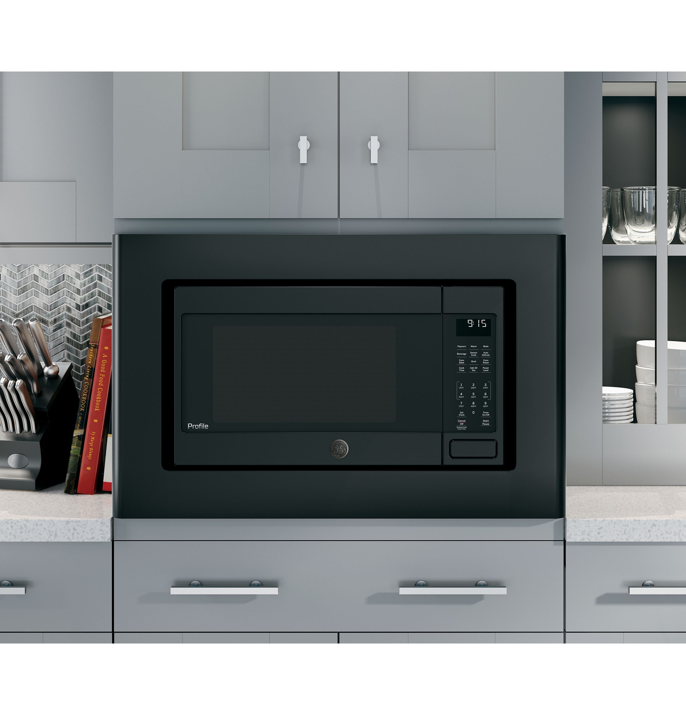 GE Profile Built-In / Counter Top Microwave,PEB7227ANDD,Trim Kit