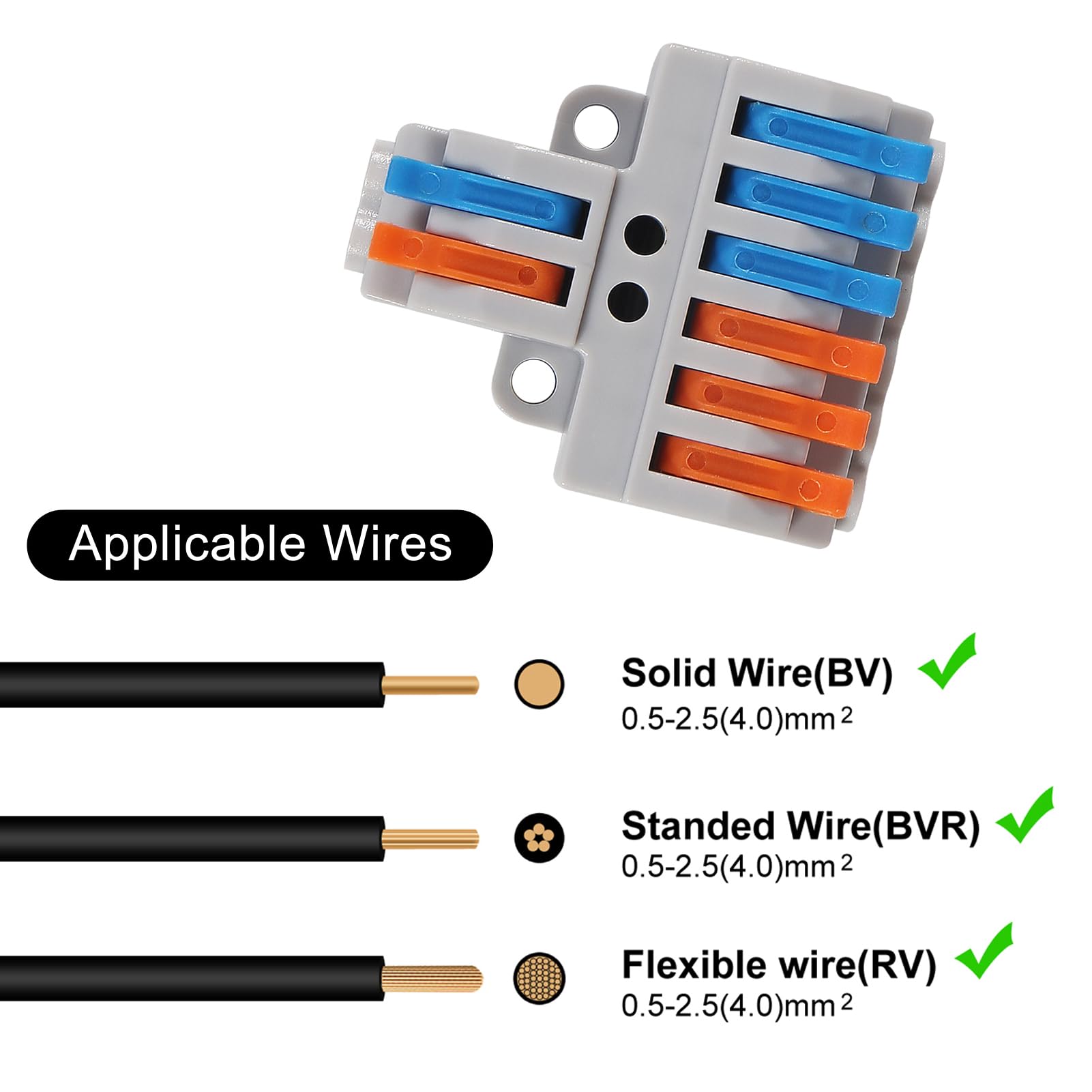 Afoxsos LAF0822FA1284 Wire-Connectors - View #5