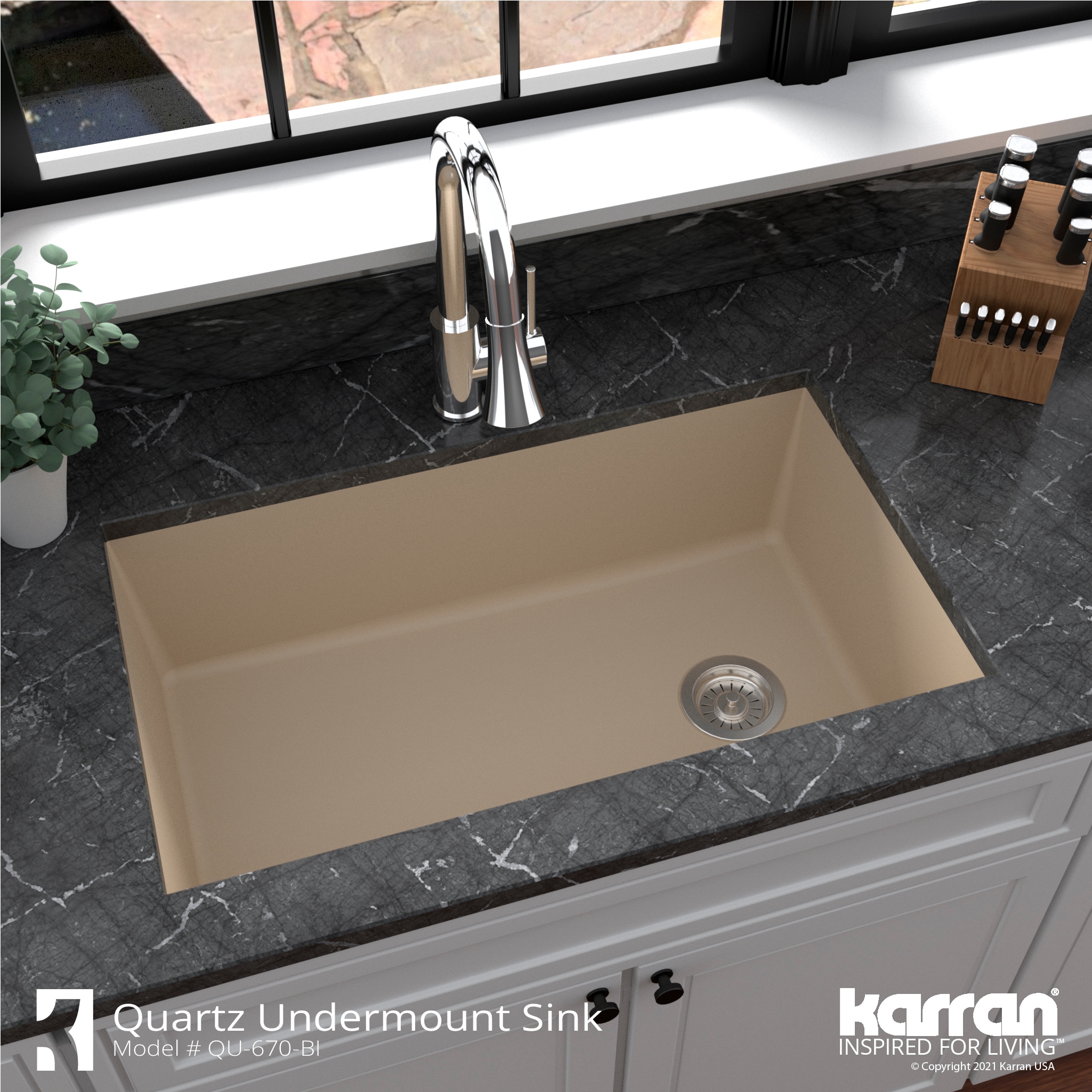 Karran QU-670-BI-PK1 Kitchen-Sinks - View #7
