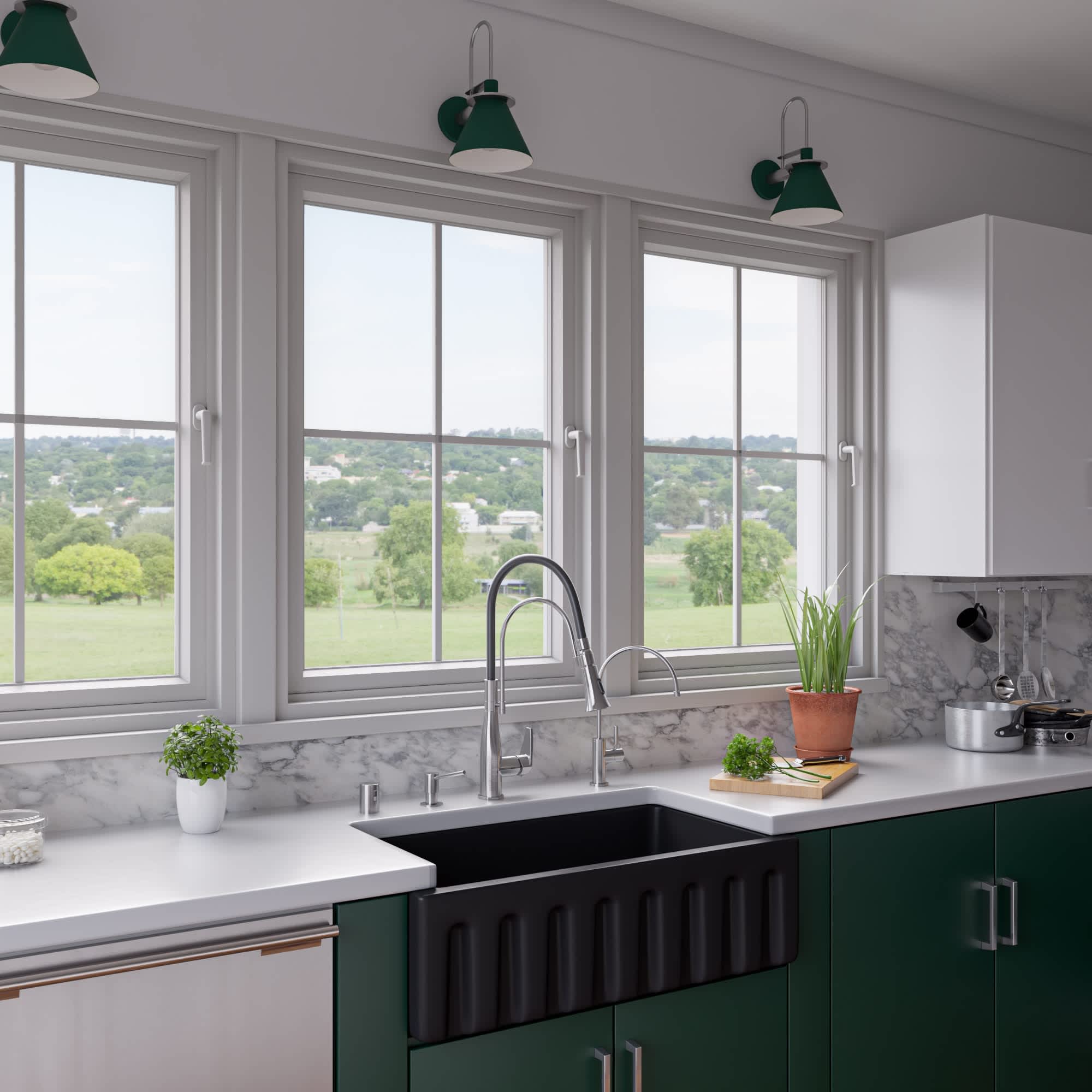 ALFI AB3318HS-BM Kitchen-Sinks - View #9