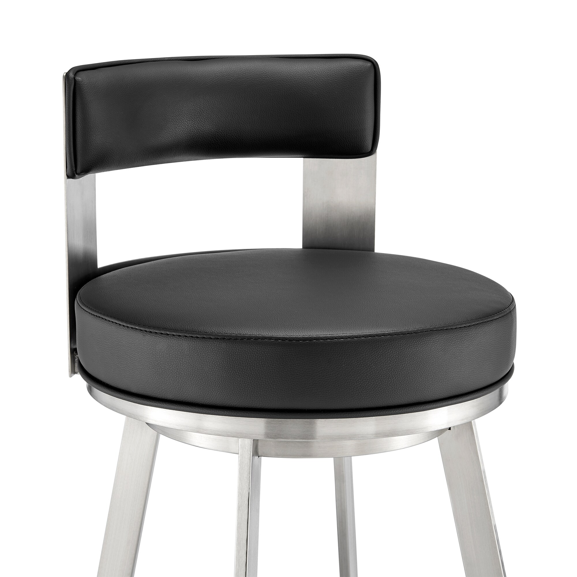 Armen Living LCFLBABSBLK30 stools - View #6