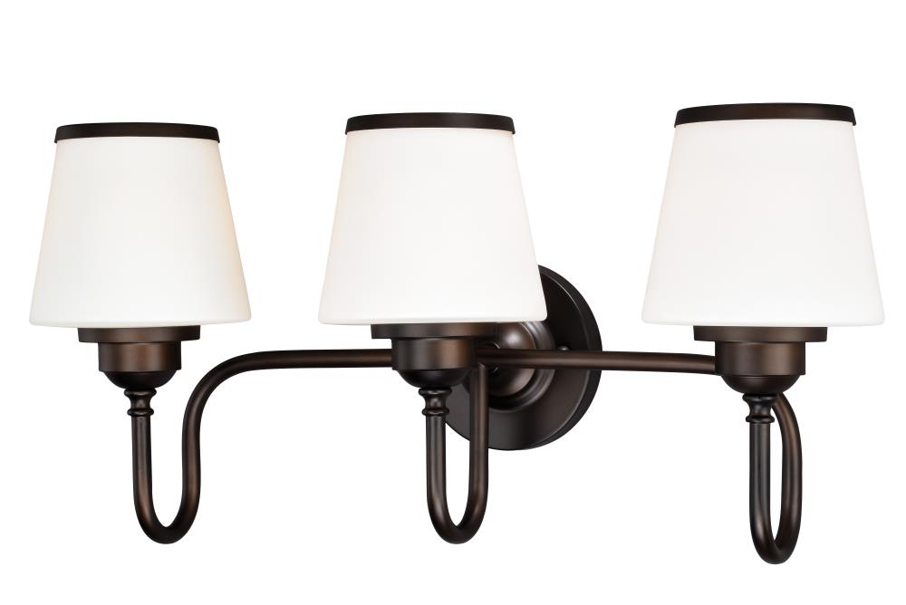 Cascadia W0207 Kelsy 3-Light Noble Bronze Transitional Vanity Light