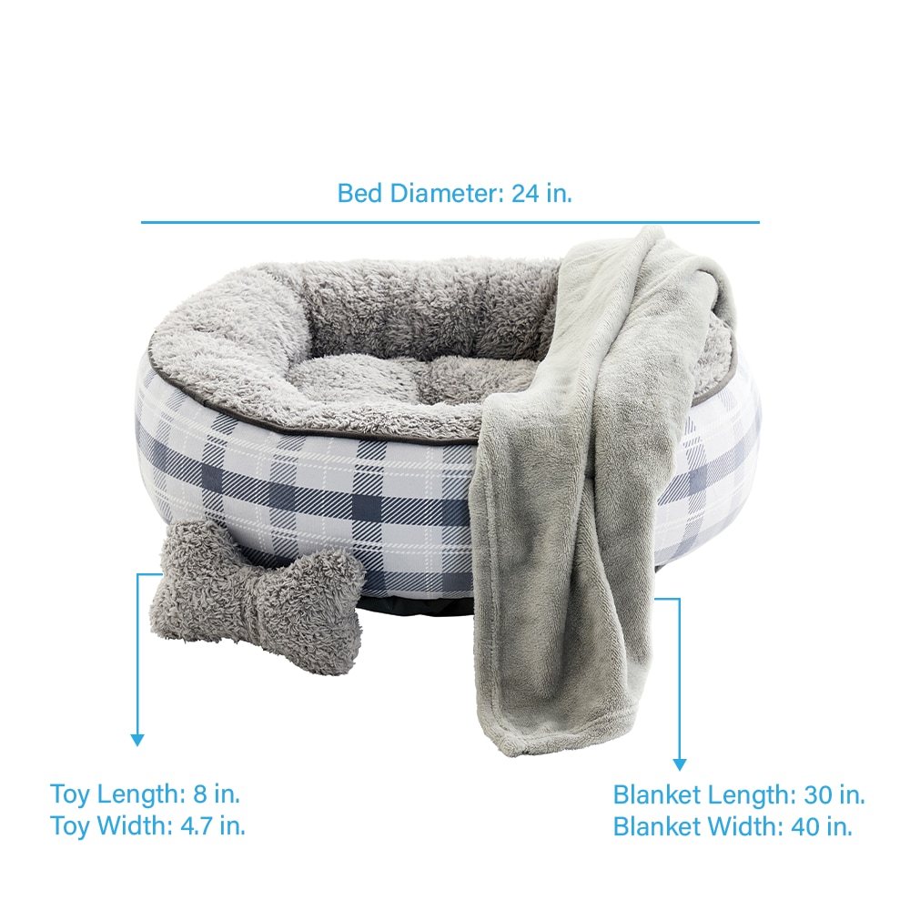 Style Selections FRND254-SMGRY01 Pet-Beds - View #3