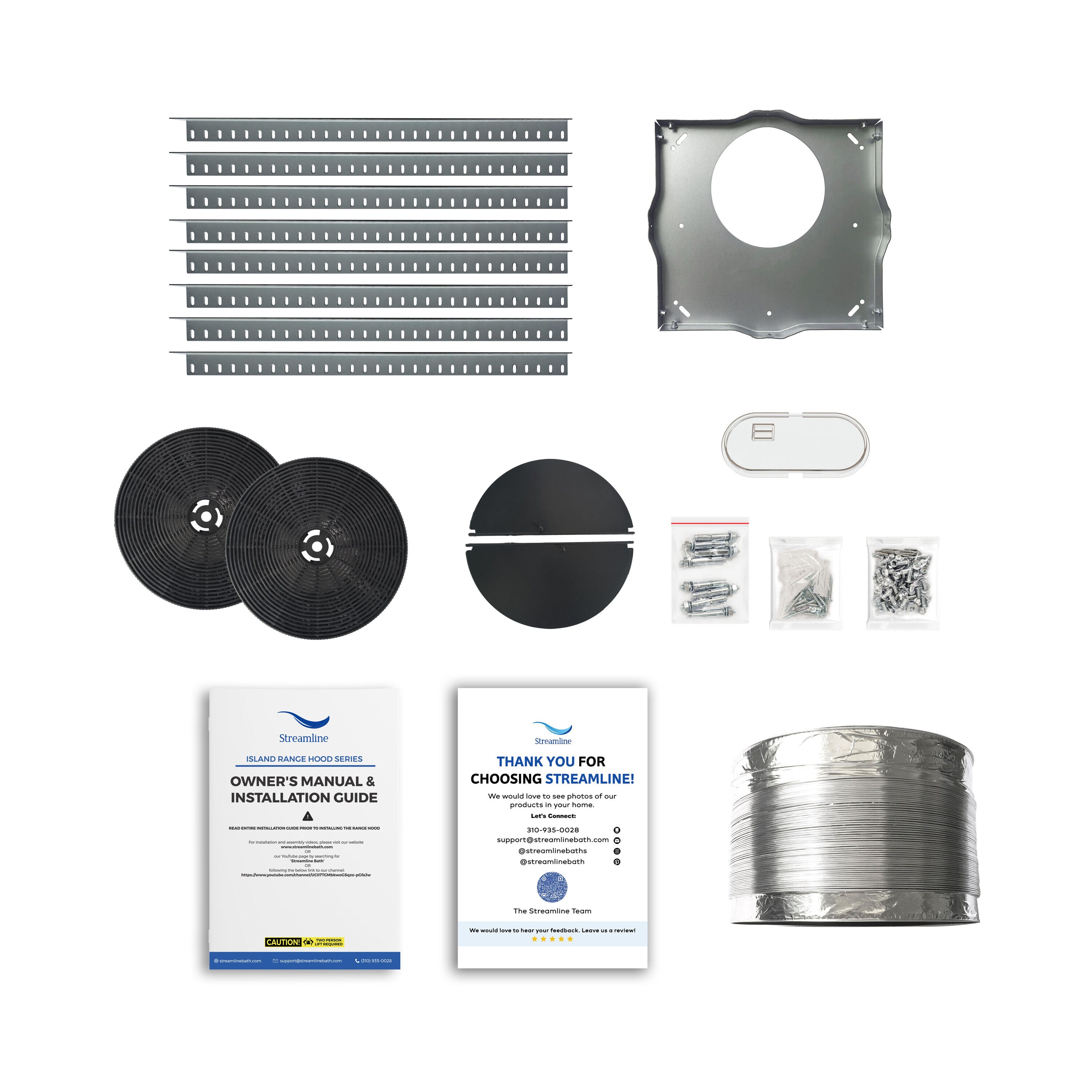 Streamline T-6805-1-CL Island-Range-Hoods - View #18