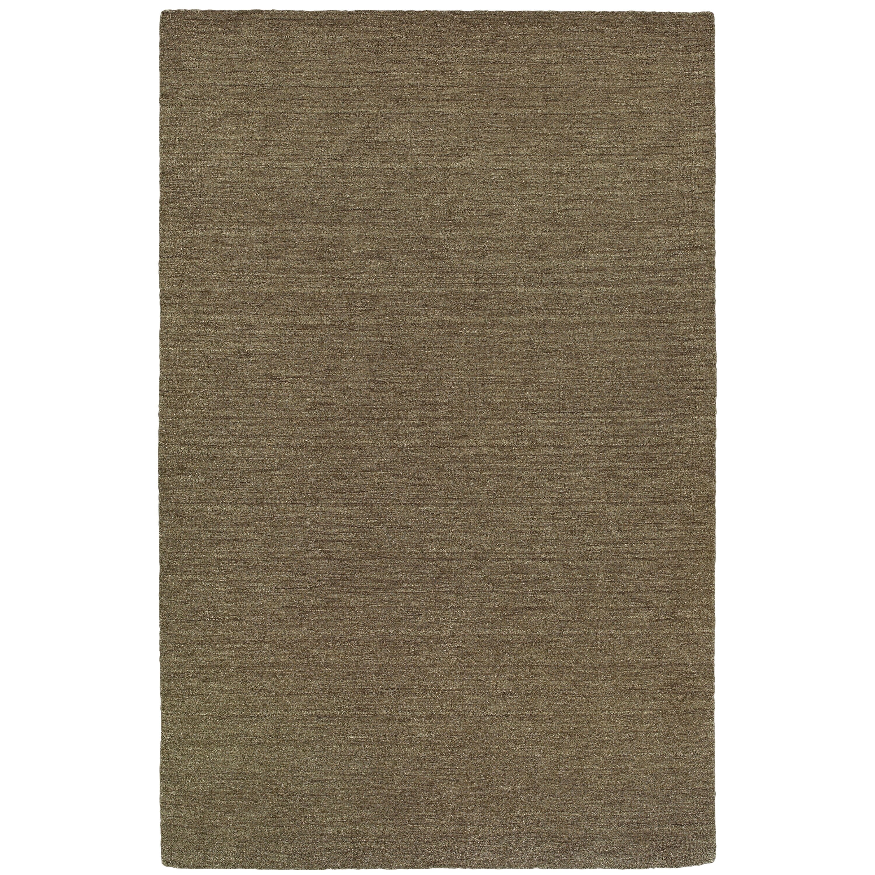 Archer Lane 271ANO55L Loren 5 x 8 (ft) Tufted Wool Slate Rectangular Indoor Solid Area rug