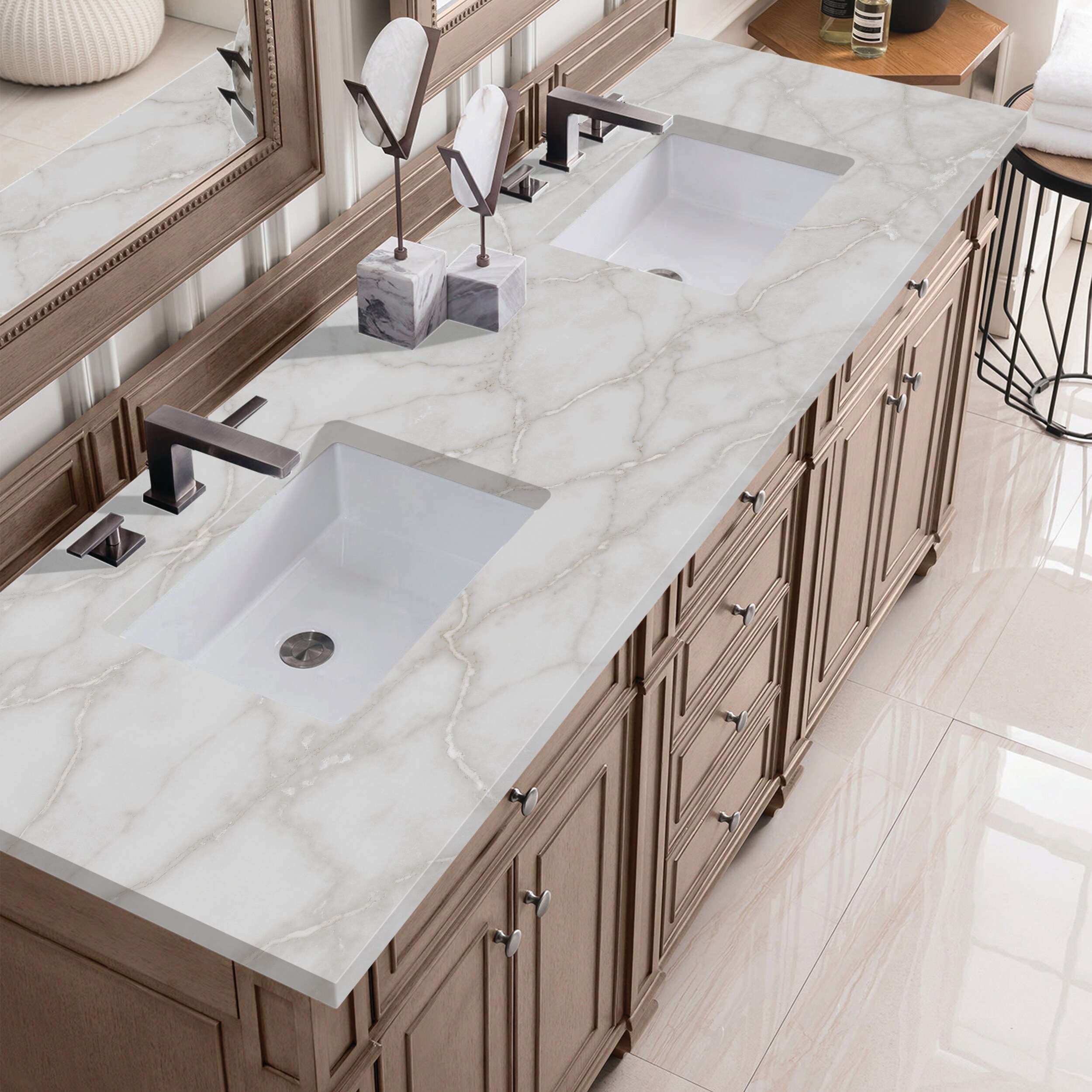 James Martin Vanities 157-V72-WW-3VSL Bath-Vanity-Combo - View #4