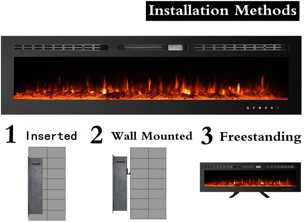 Tribesigns HOEF-J0063 Electric-Fireplaces - View #6