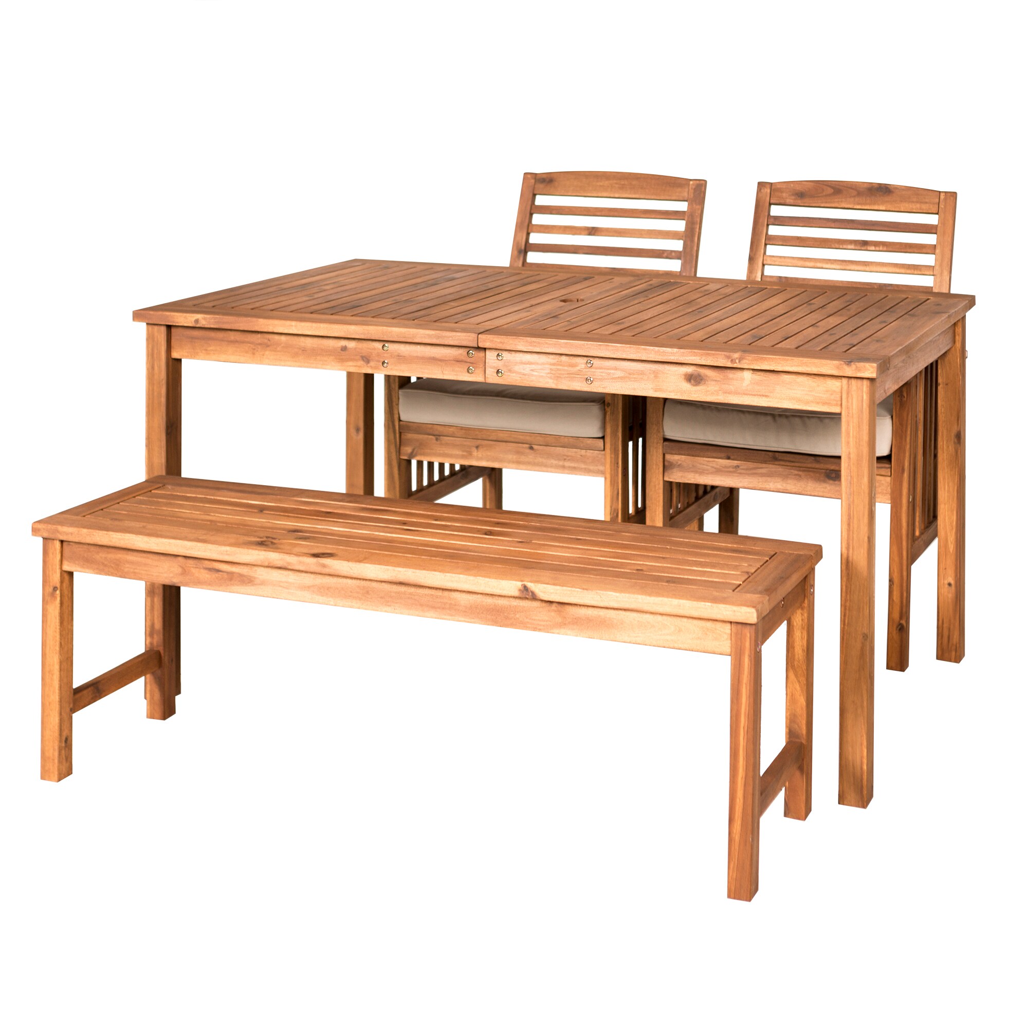 Walker Edison LWW4SDTBR Patio-Dining-Sets - View #4