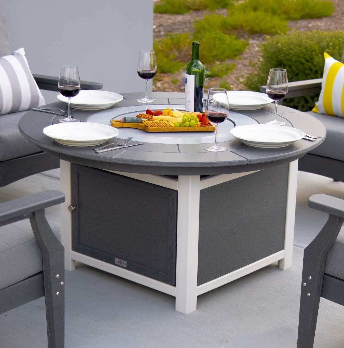 LuXeo 48-WGG-50-2W2G Patio-Conversation-Sets - View #8