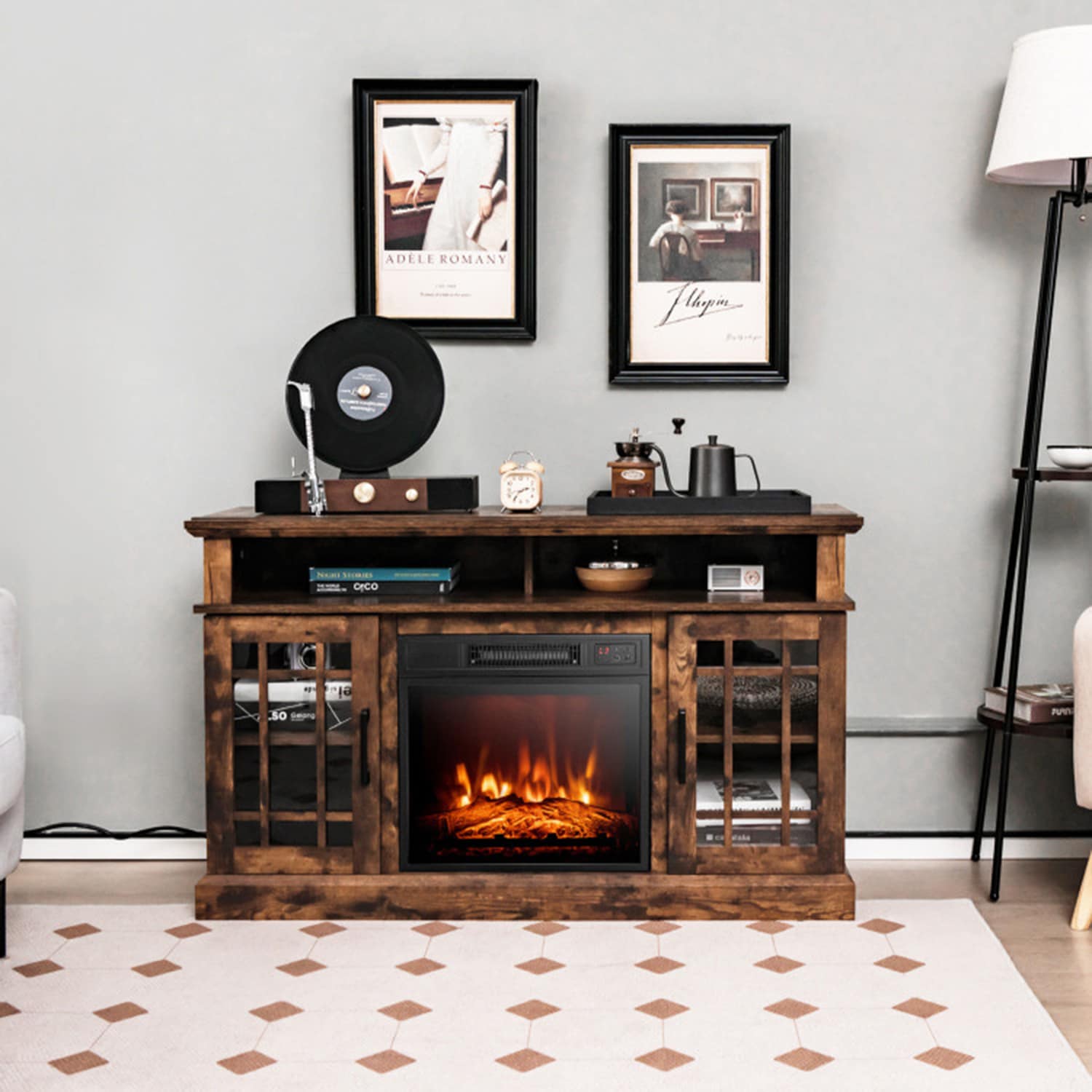 Clihome CL-FP10220BN Electric-Fireplaces - View #3