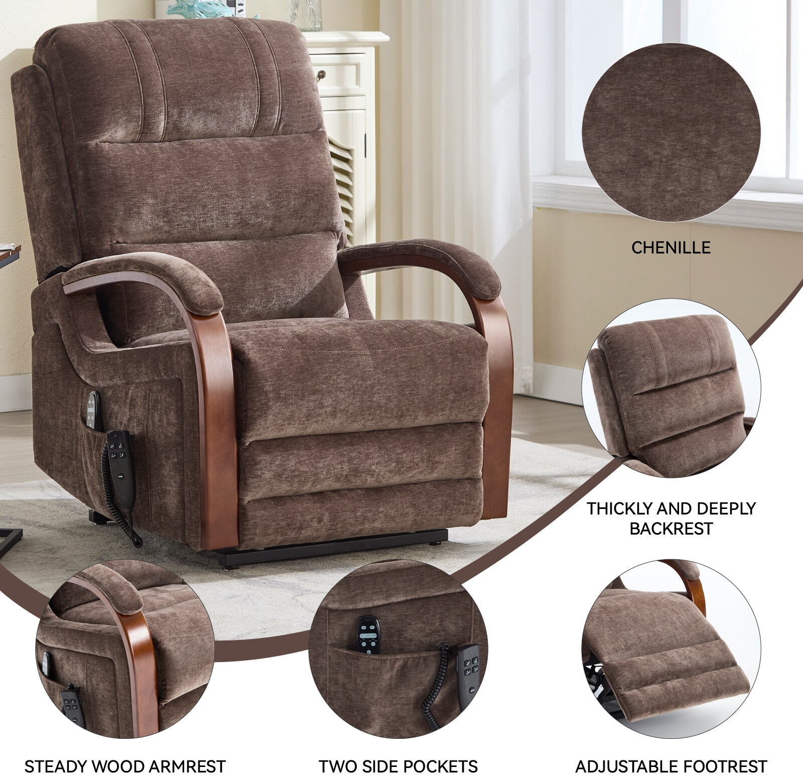 LUCKY ONE MO-CO86981 recliners - View #7