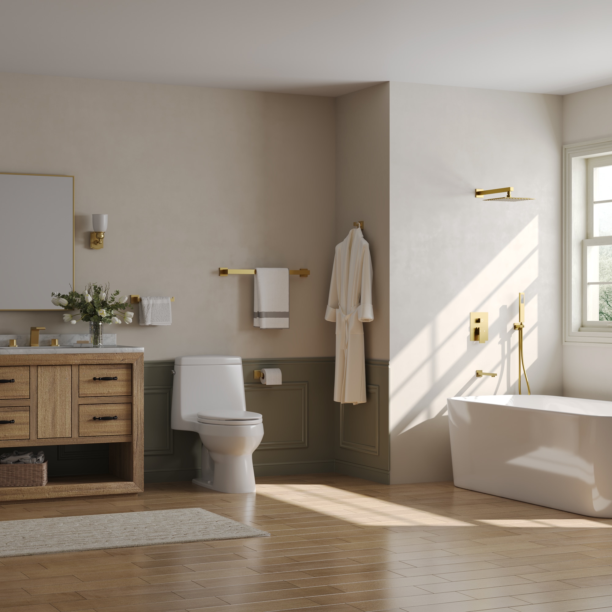 EVERSTEIN Q-820-OTOP Decorative-Bath-Hardware-Kits - View #11