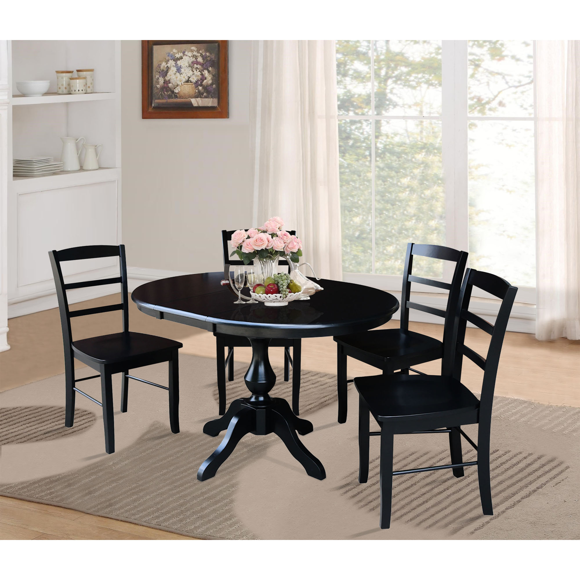 International Concepts K46-36RXT-11B-C2-4 Dining-Sets - View #5