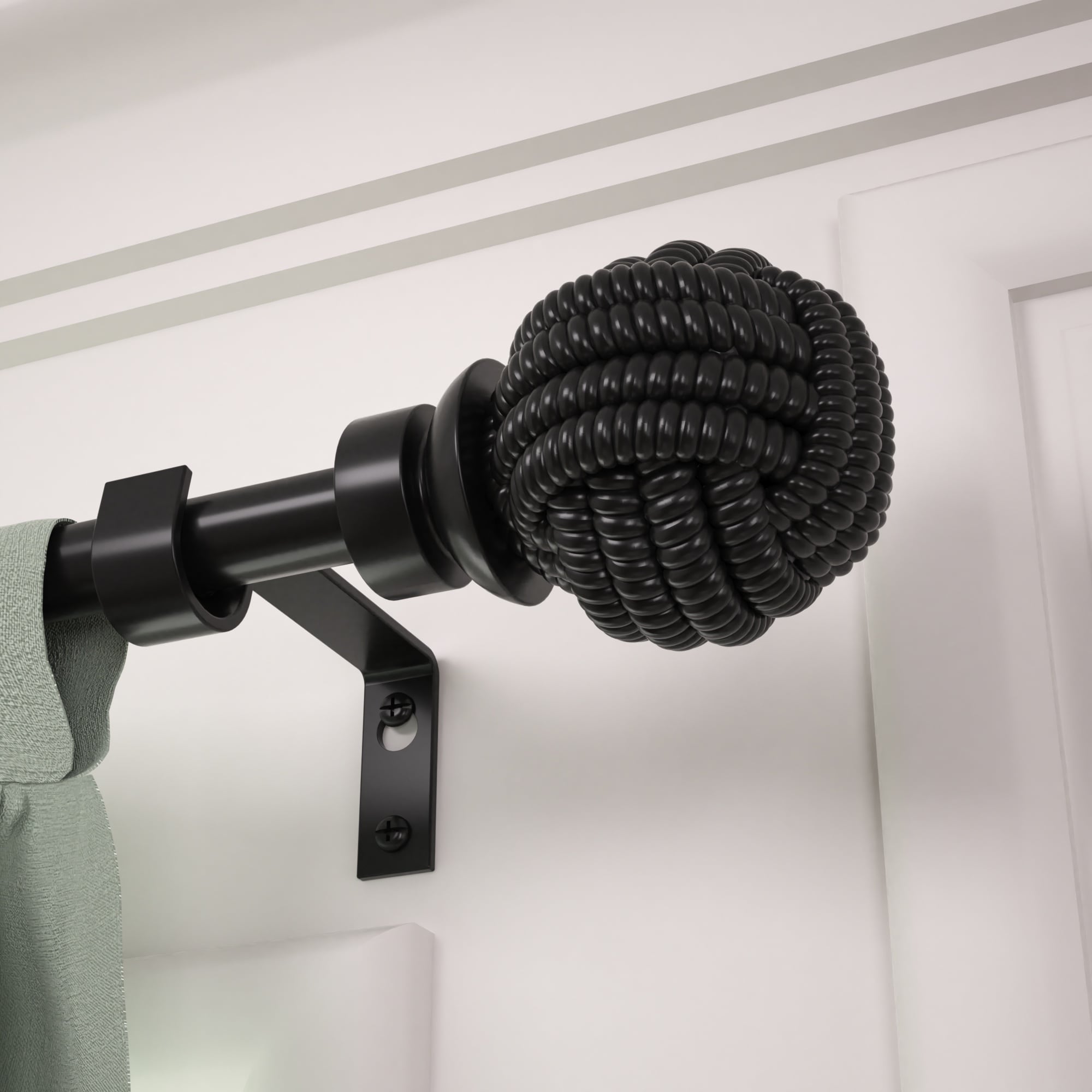 ACROMA 80028BK Curtain-Rods - View #3