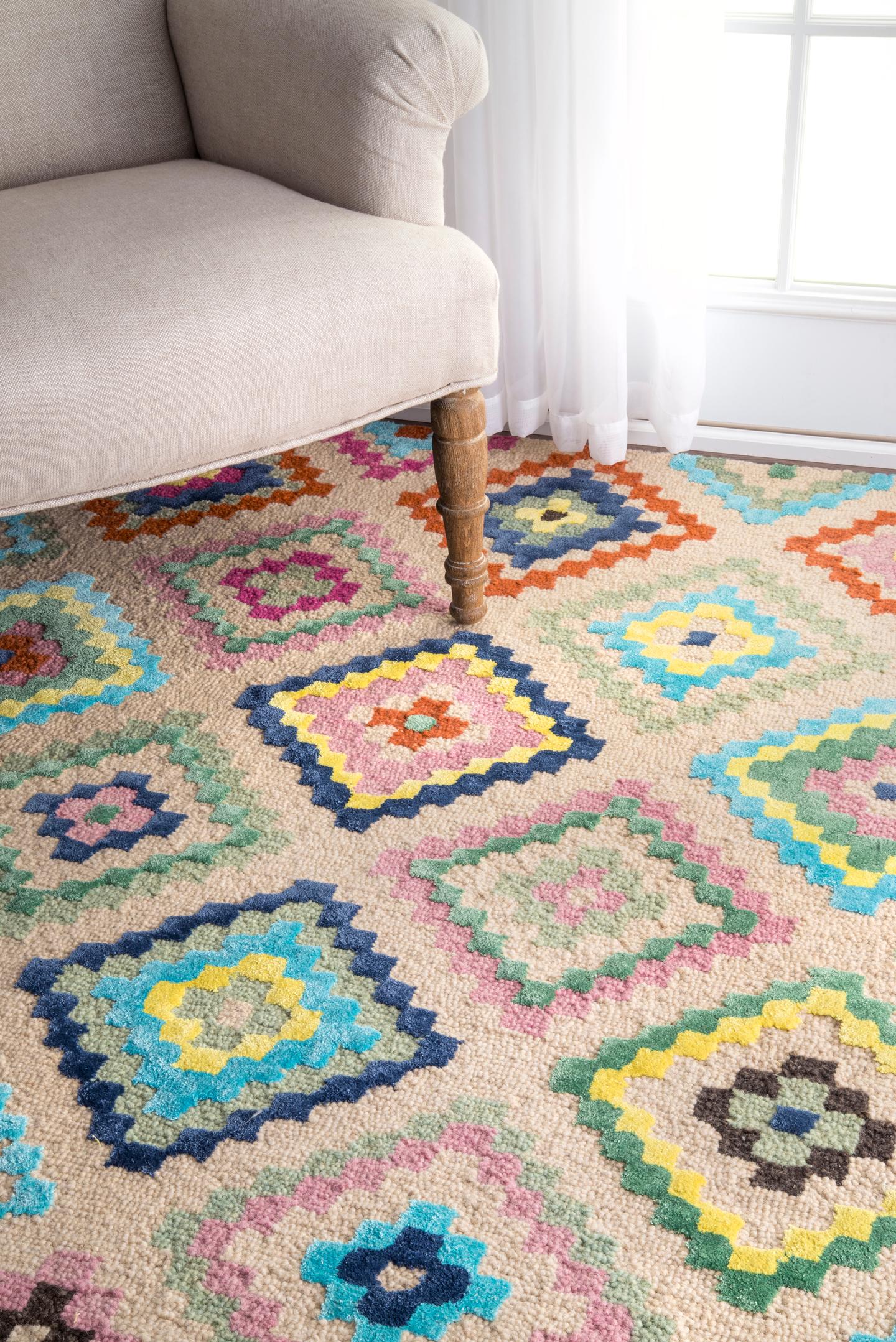 Orval Geometric Indoor/Outdoor Rug